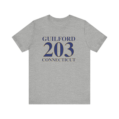 guilford 203 Connecticut// guilford connecticut unisex t shirts // finding connecticut 