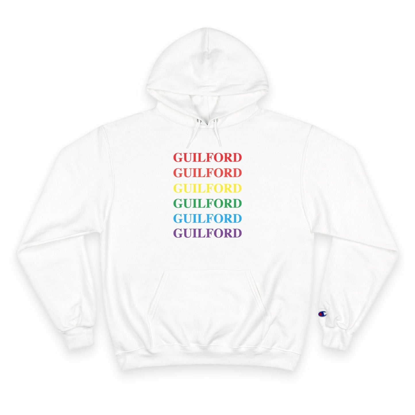guilford pride // guilford connecticut unisex champion hoodie sweatshirt // finding connecticut 