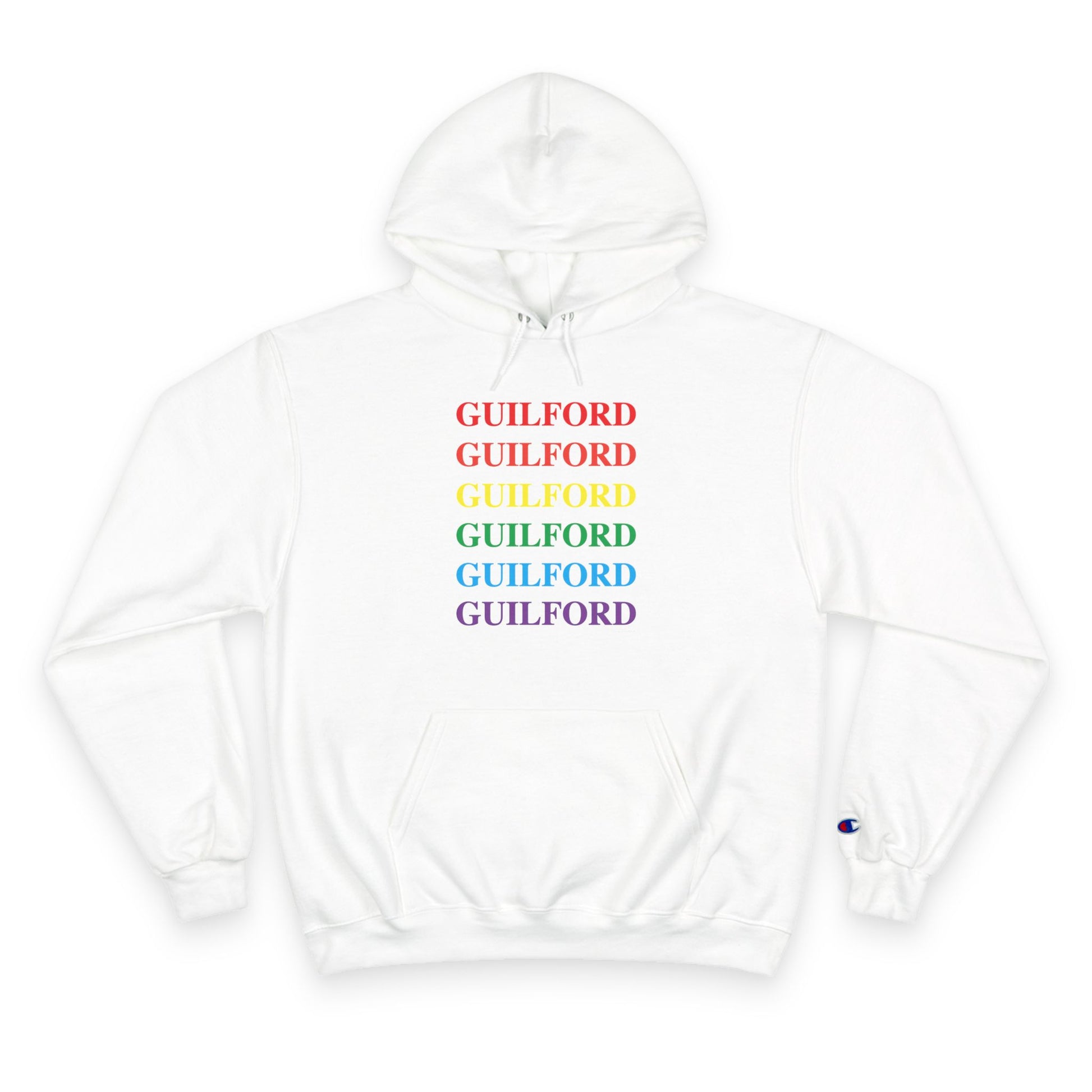 guilford pride // guilford connecticut unisex champion hoodie sweatshirt // finding connecticut 