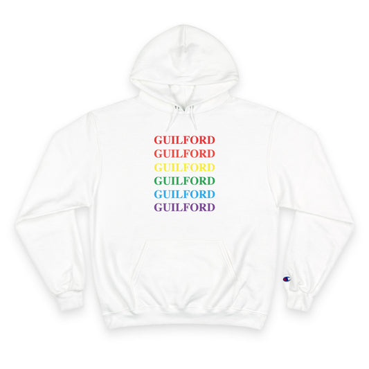 guilford pride // guilford connecticut unisex champion hoodie sweatshirt // finding connecticut 