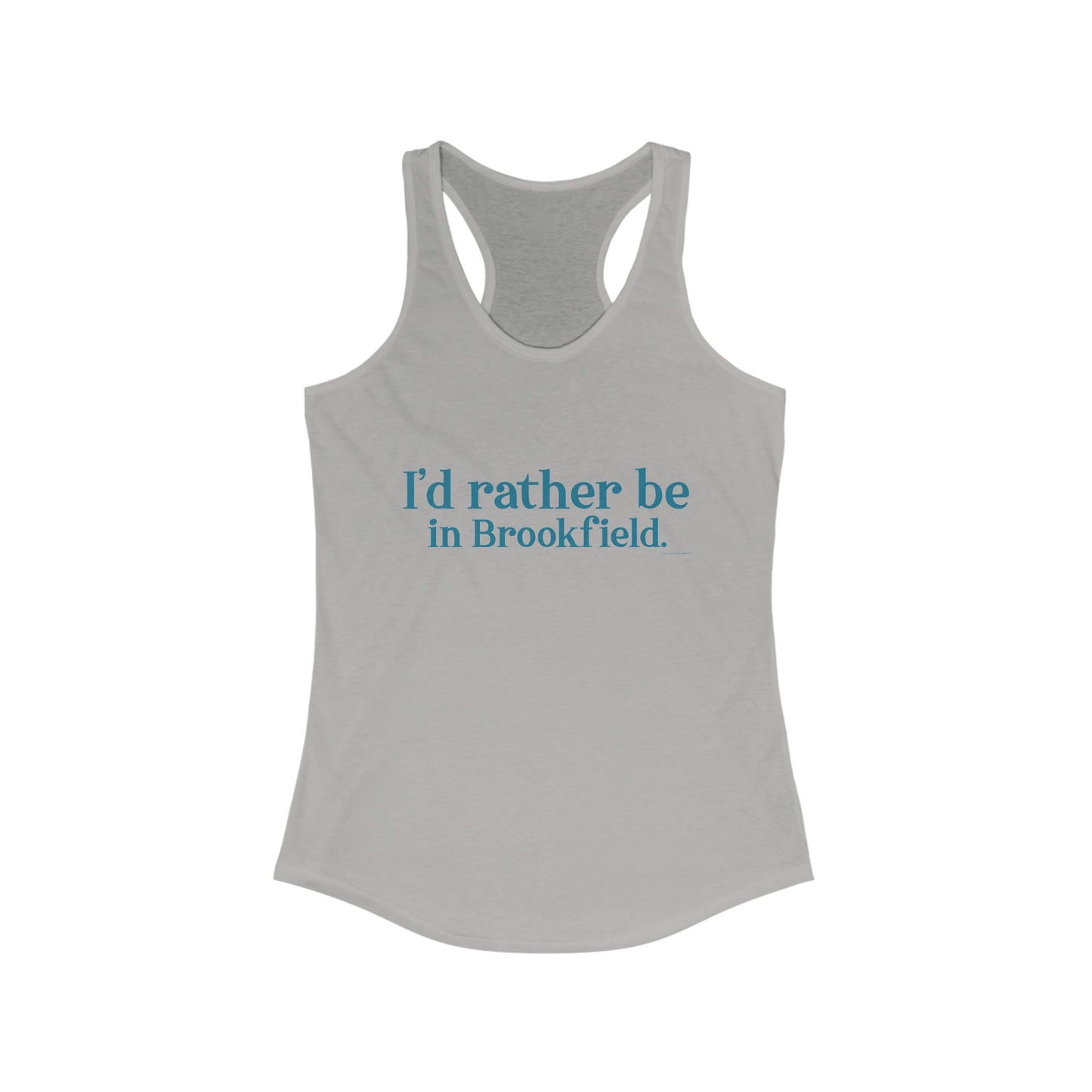 i'd rather be in brookfield tank top shirt  2 // brookfield ct • Finding Connecticut