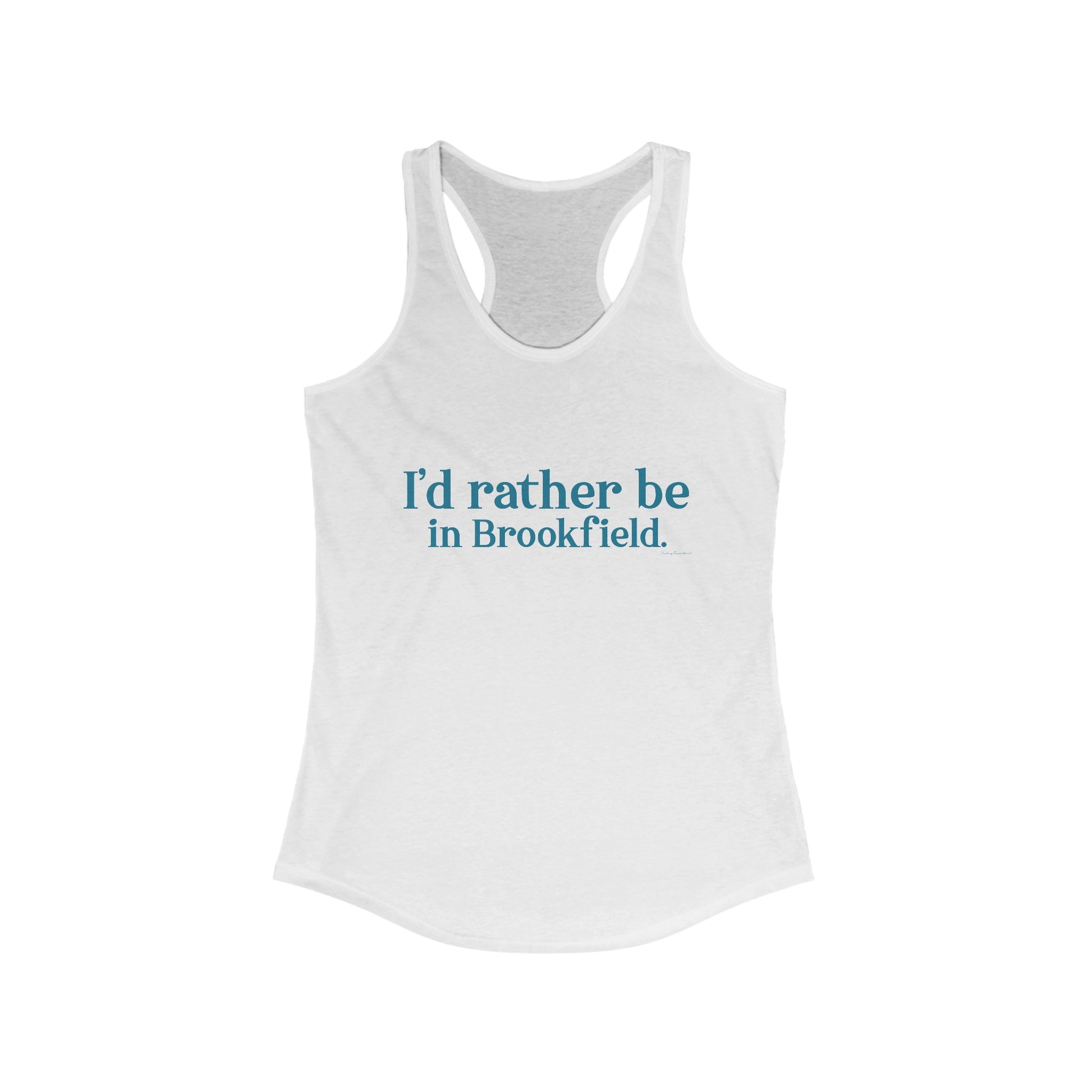 i'd rather be in brookfield tank top shirt // brookfield ct • Finding Connecticut