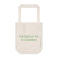 i'd rather be in chester tote bag // chester connecticut gifts and merch // finding connecticut 