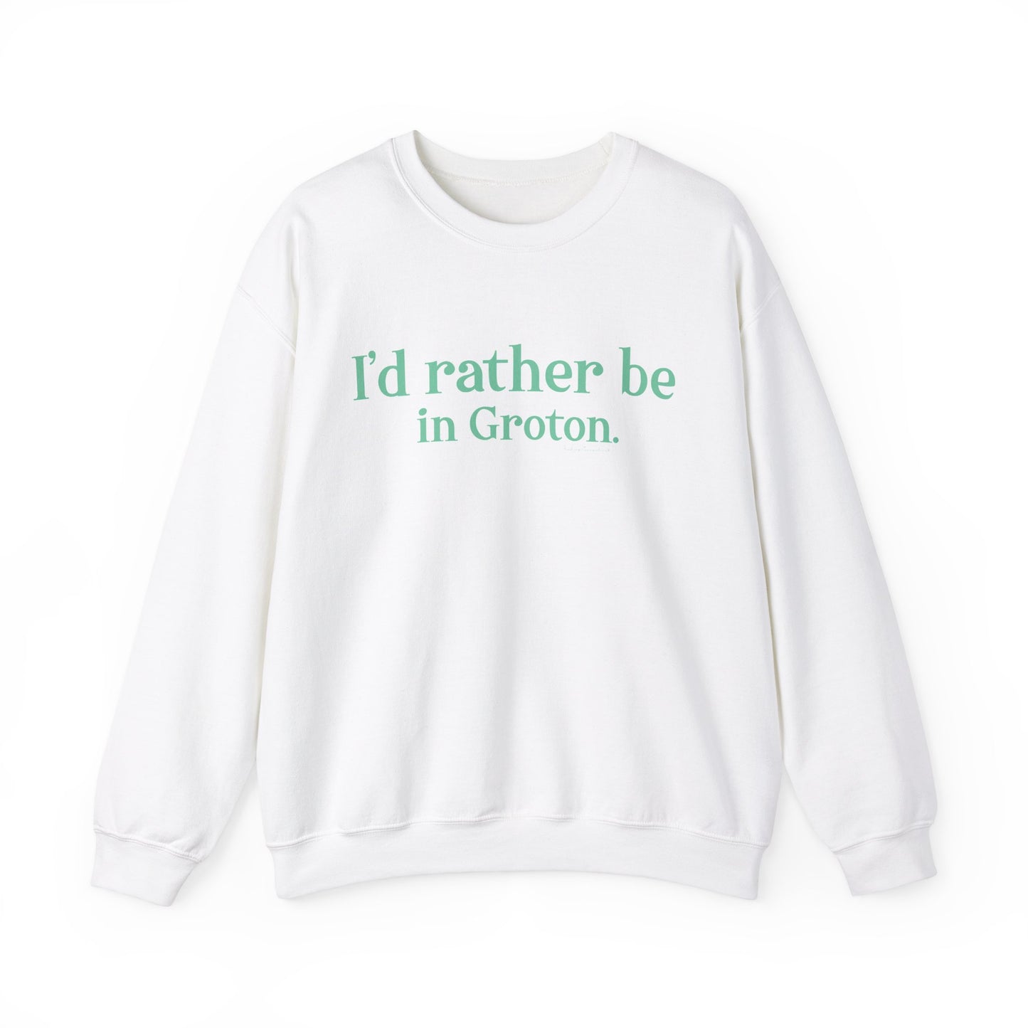 i'd rather be in in Groton // groton connecticut unisex sweatshirt // finding conencticut 