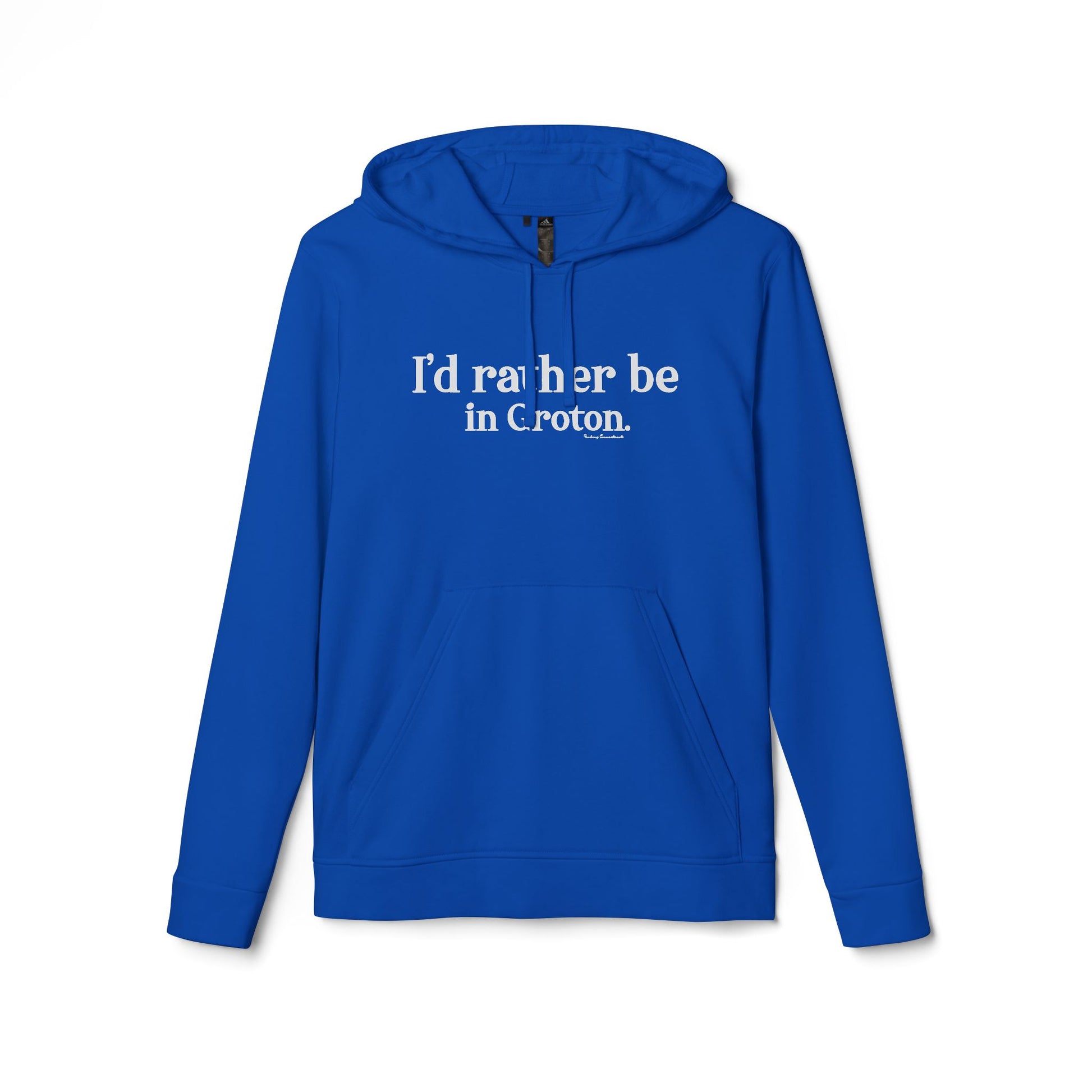 i'd rather be in in Groton // groton ct unisex adidas hoodie sweatshirt / finding conencticut 