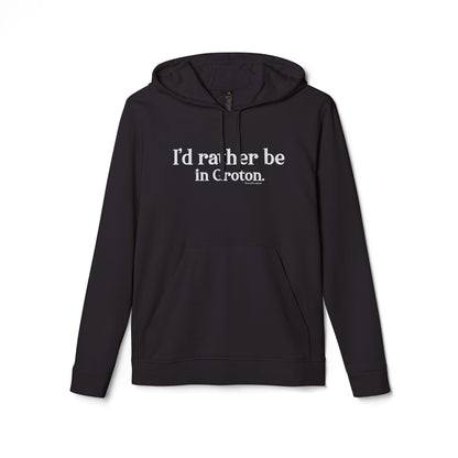 i'd rather be in in Groton // groton ct unisex adidas hoodie sweatshirt / finding conencticut 