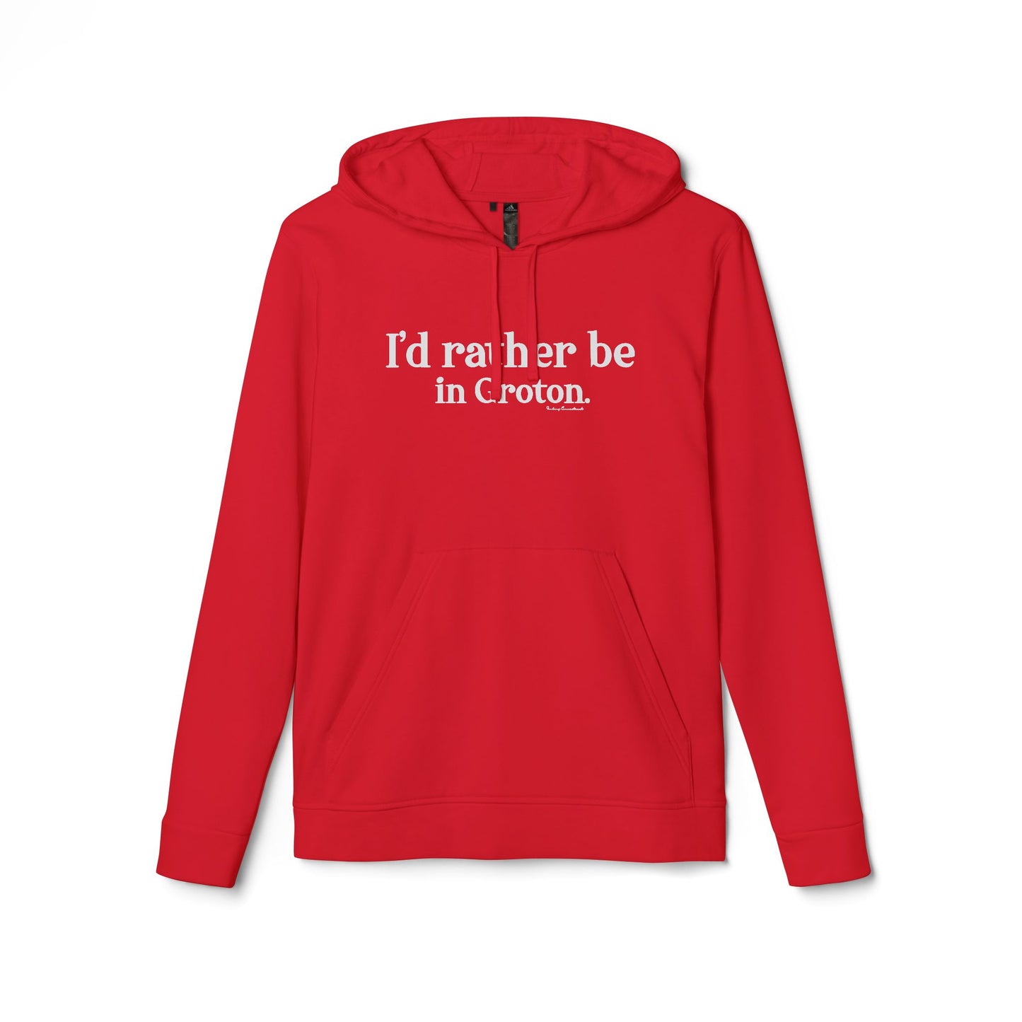 i'd rather be in in Groton // groton ct unisex adidas hoodie sweatshirt / finding conencticut 