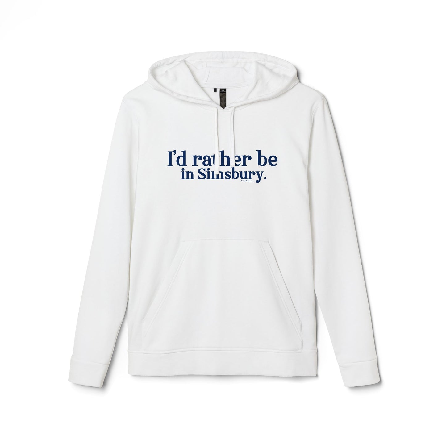 i'd rather be in simsbury // simsbury connecticut  unisex adidas hoodie sweatshirt / finding connecticut 