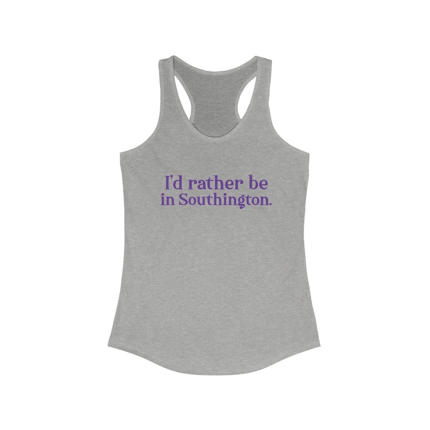 id rather be in southington // southington connecticut tank top shirt // finding connecticut