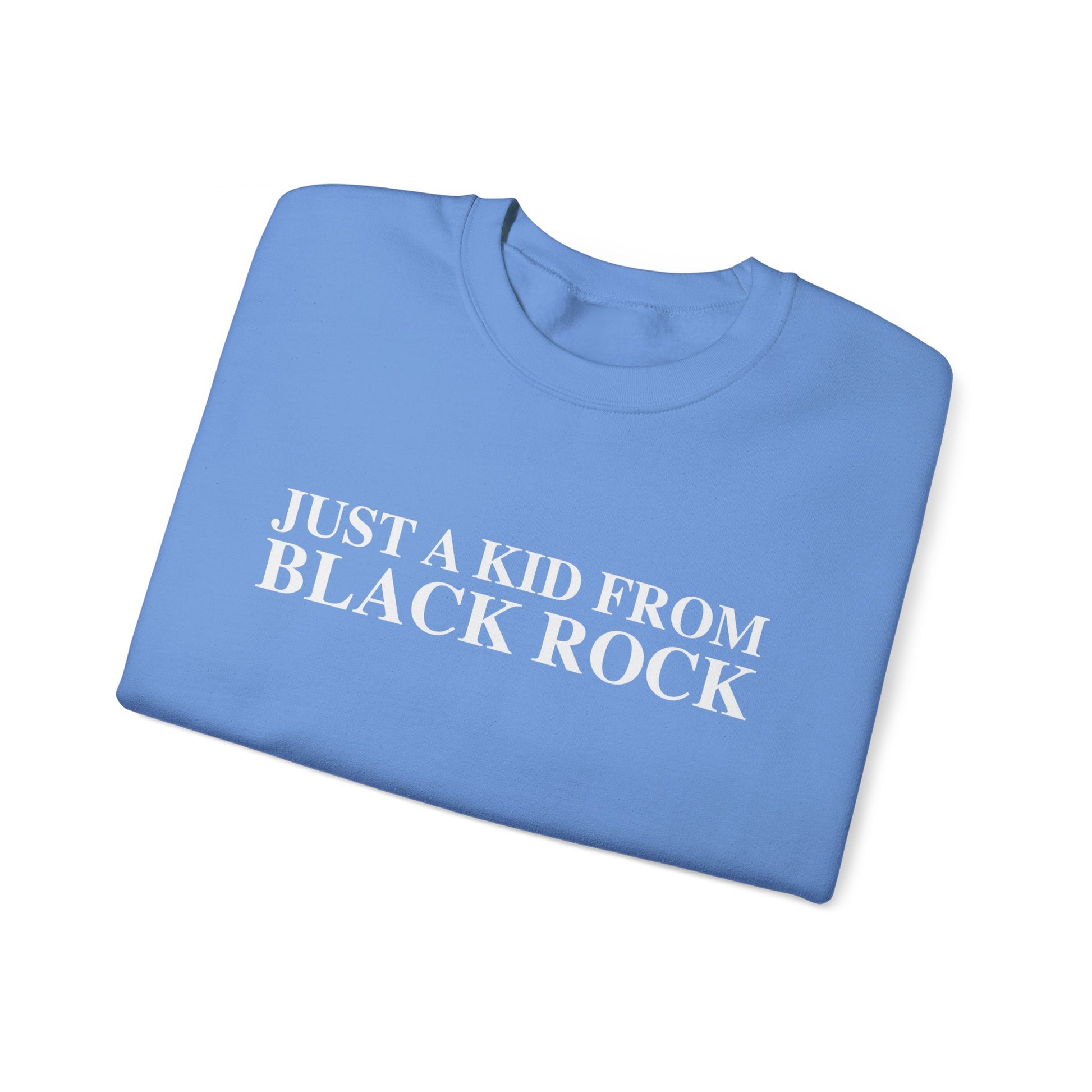 just a kid from Black Rock // Black Rock Bridgeport CT unisex sweatshirts // Finding Connecticut 