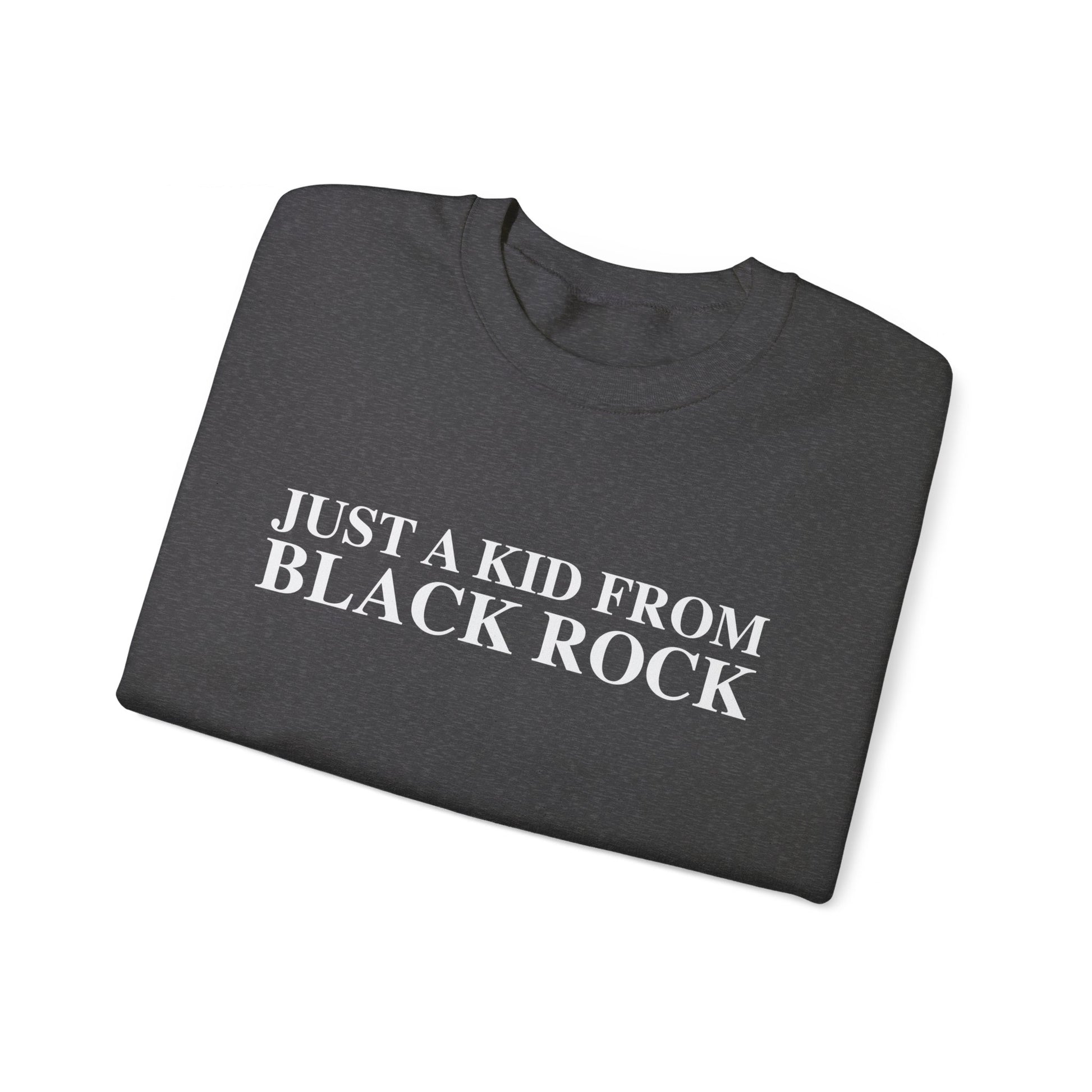 just a kid from Black Rock // Black Rock Bridgeport CT unisex sweatshirts // Finding Connecticut 