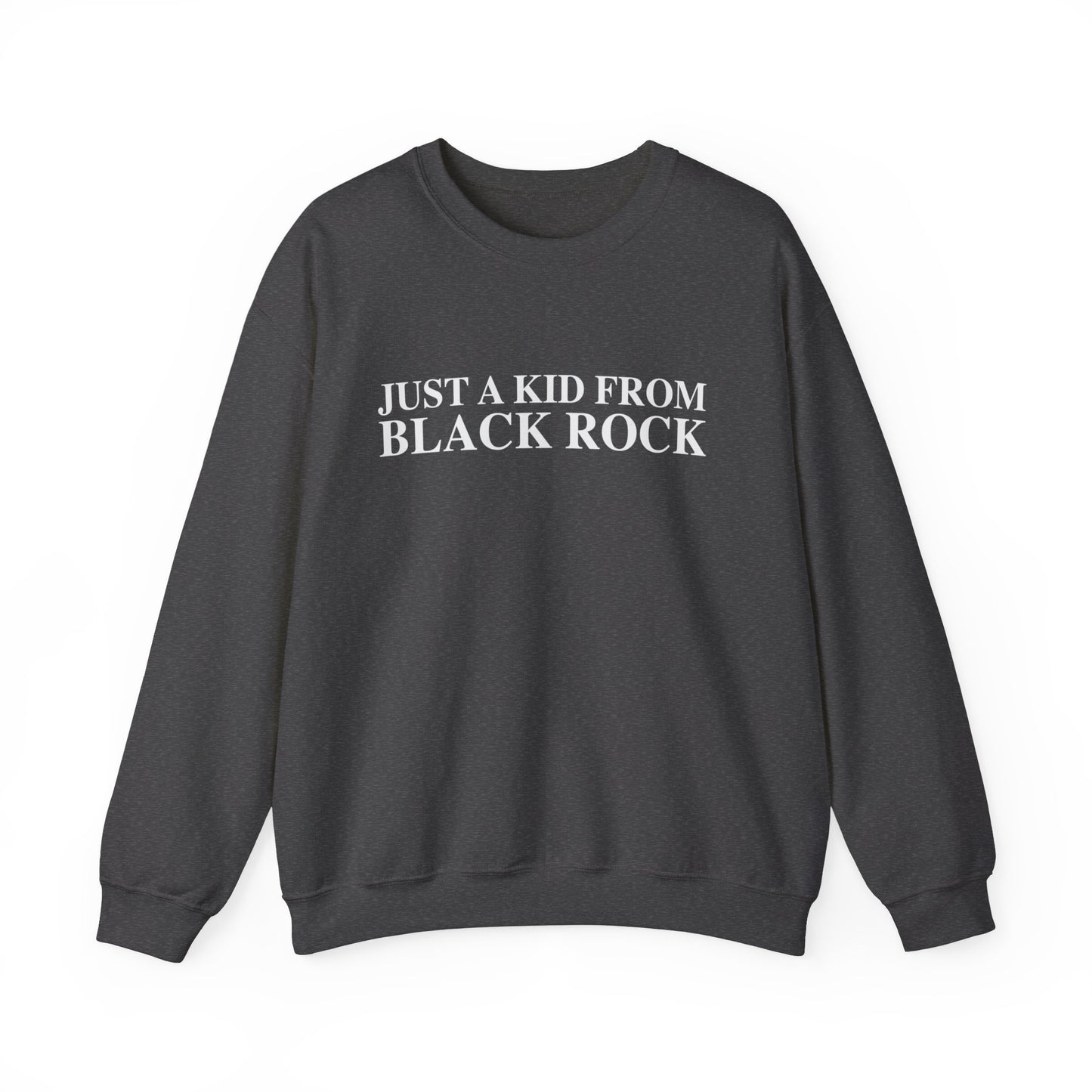 just a kid from Black Rock // Black Rock Bridgeport CT unisex sweatshirts // Finding Connecticut 