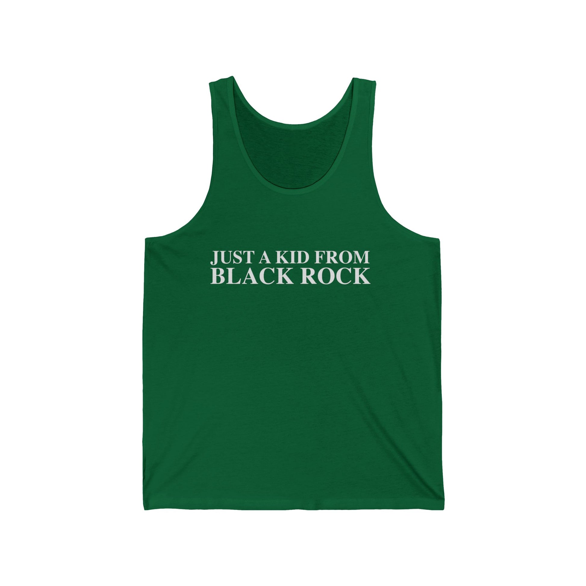 just a kid from Black Rock // Black Rock Bridgeport CT unisex tank top shirts  / Finding Connecticut 