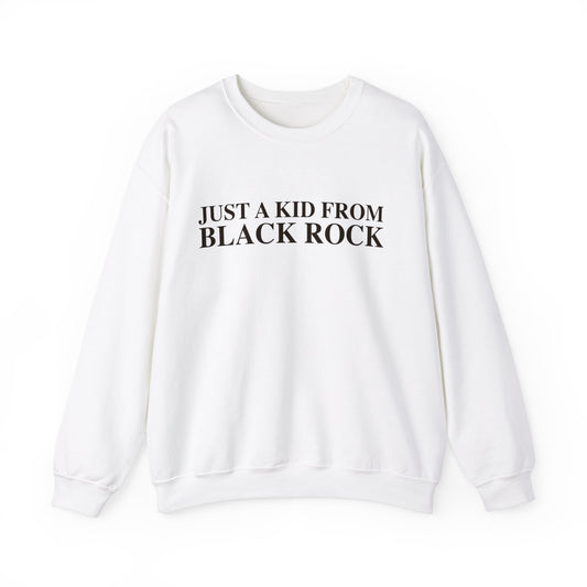just a kid from Black Rock // Black Rock Bridgeport Connecticut unisex sweatshirts    / Finding Connecticut 