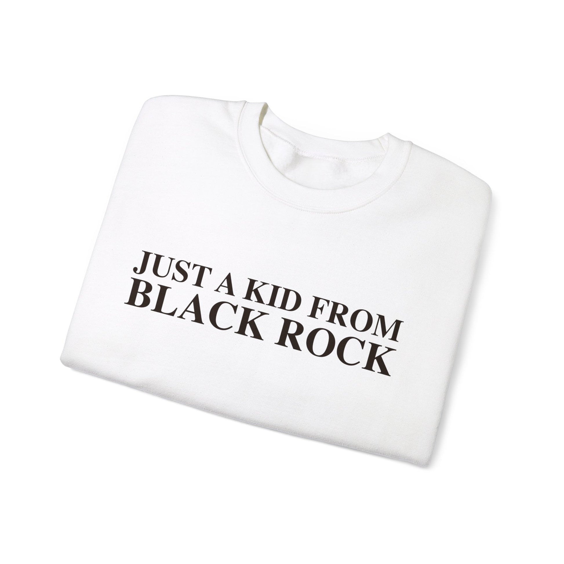 just a kid from Black Rock // Black Rock Bridgeport Connecticut unisex sweatshirts    / Finding Connecticut 