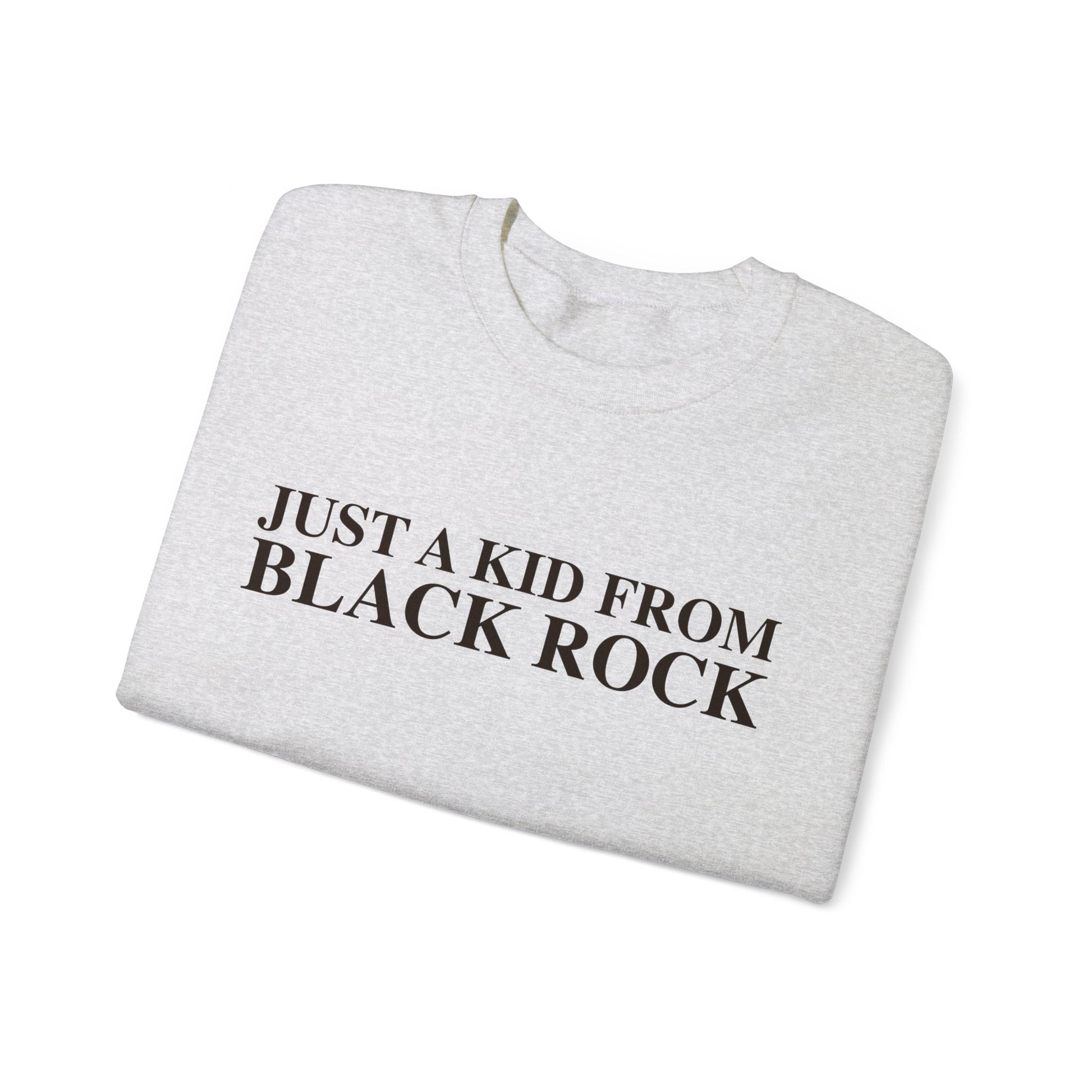 just a kid from Black Rock // Black Rock Bridgeport Connecticut unisex sweatshirts    / Finding Connecticut 