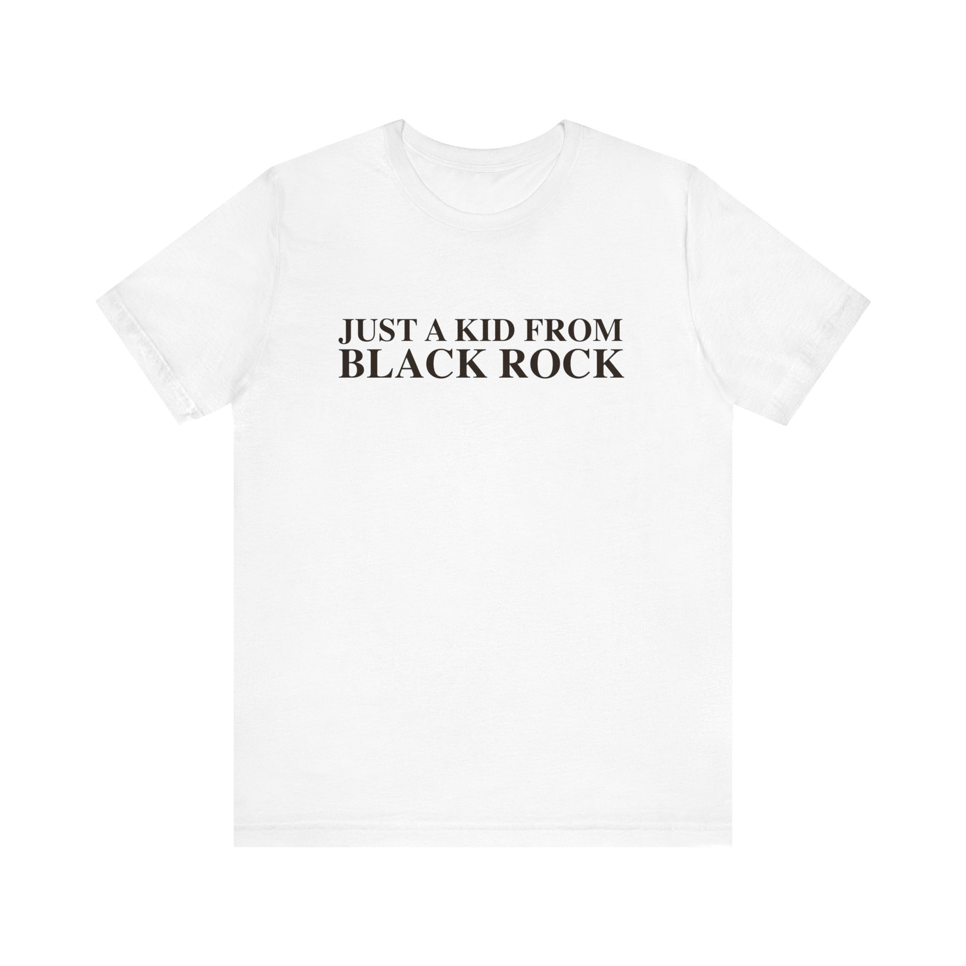 just a kid from Black Rock // Black Rock Bridgeport Connecticut unisex t shirts    / Finding Connecticut 