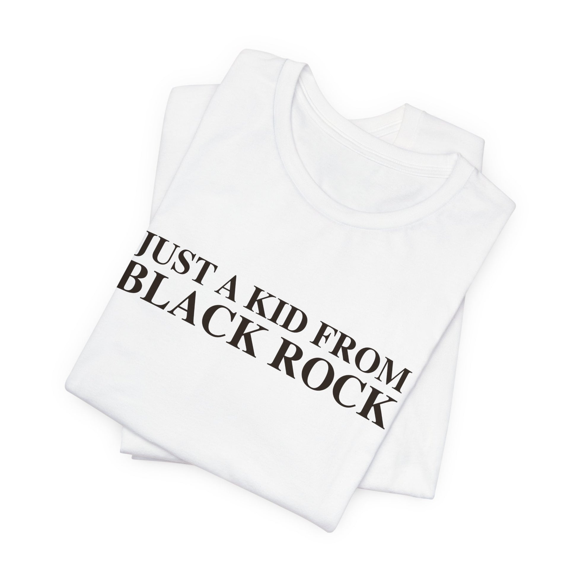 just a kid from Black Rock // Black Rock Bridgeport Connecticut unisex t shirts    / Finding Connecticut 