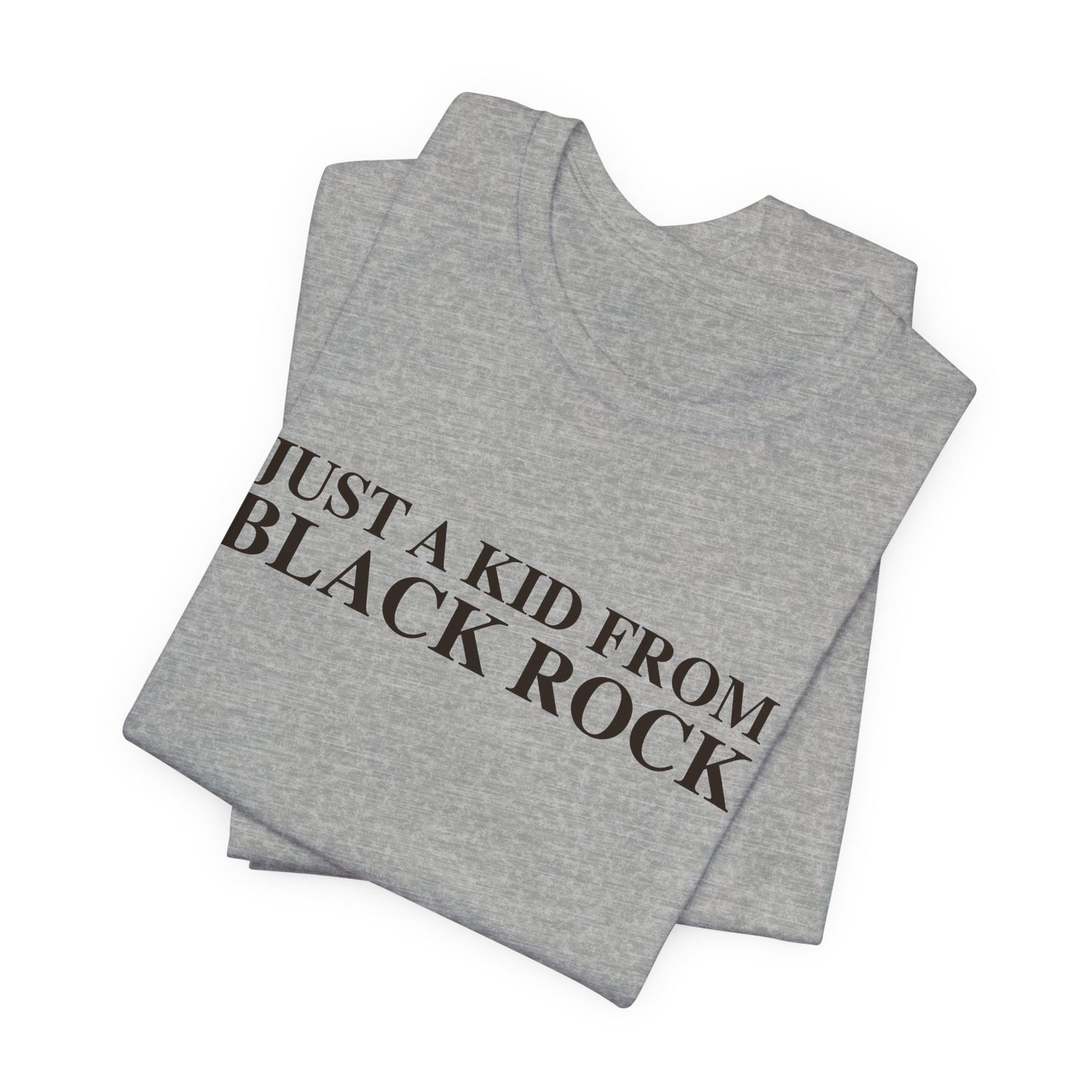 just a kid from Black Rock // Black Rock Bridgeport Connecticut unisex t shirts    / Finding Connecticut 