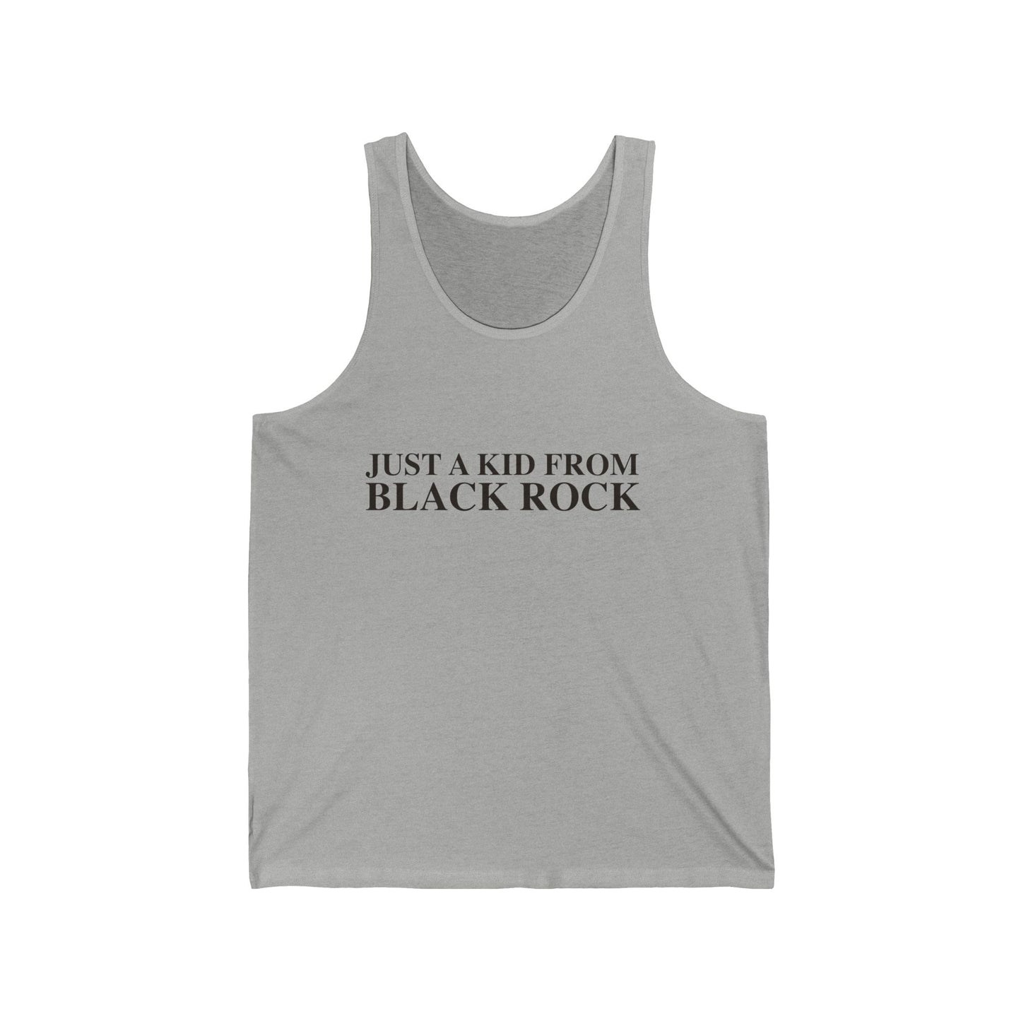 just a kid from Black Rock // Black Rock Bridgeport Connecticut unisex tank tops shirts   / Finding Connecticut  
