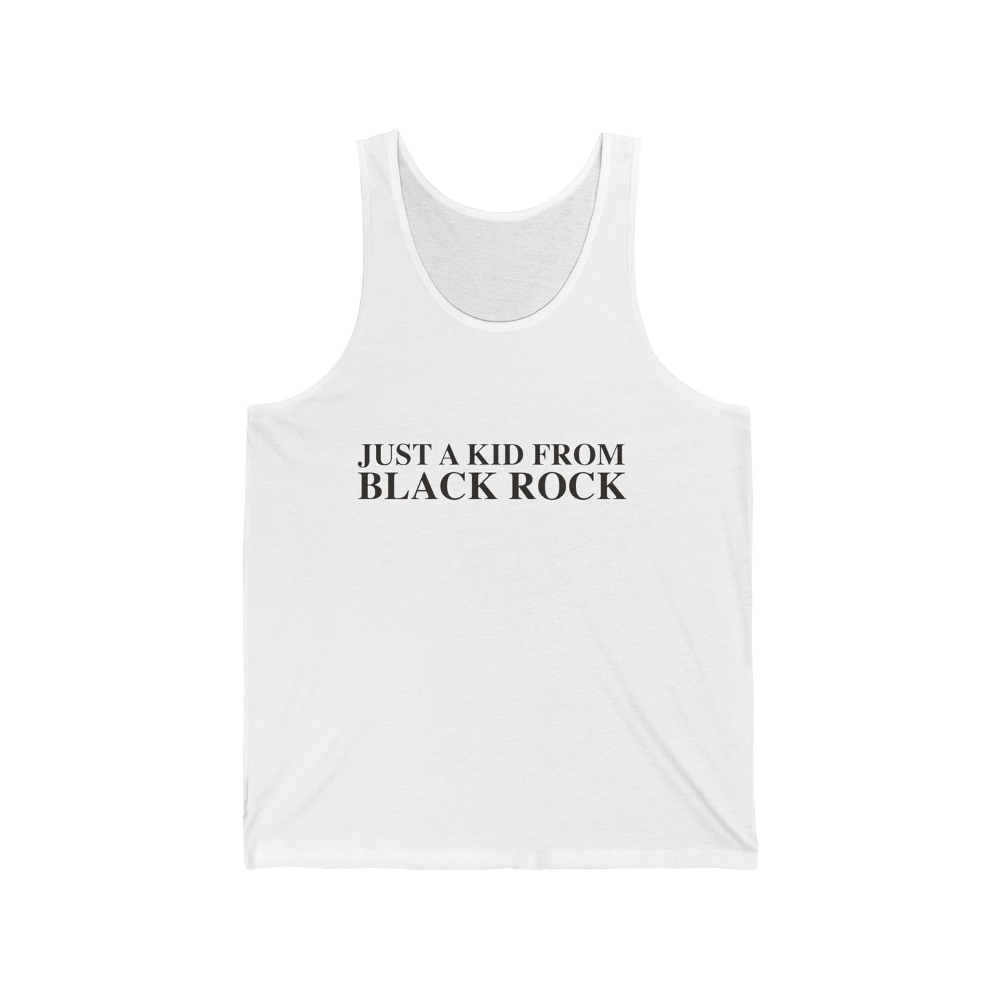 just a kid from Black Rock // Black Rock Bridgeport Connecticut unisex tank tops shirts   / Finding Connecticut  