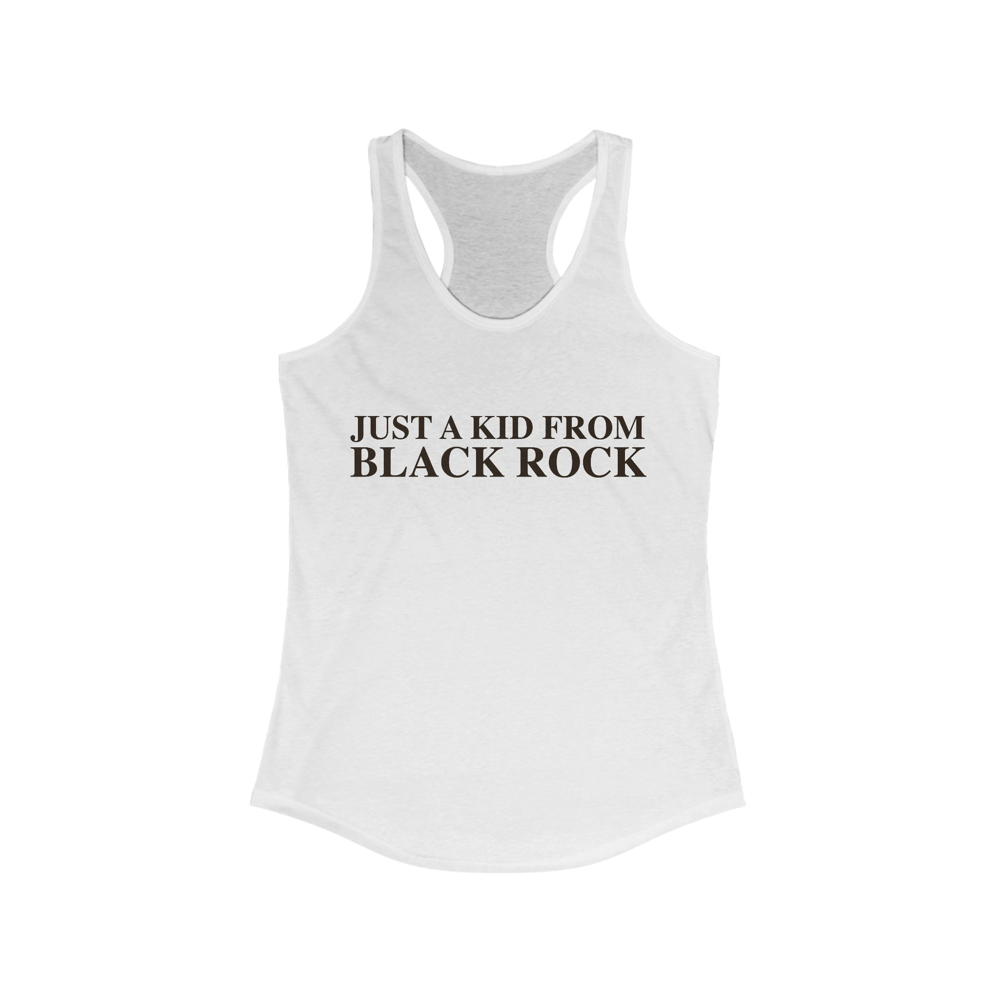 just a kid from Black Rock // Black Rock Bridgeport Connecticut womens tank top shirts   / Finding Connecticut  