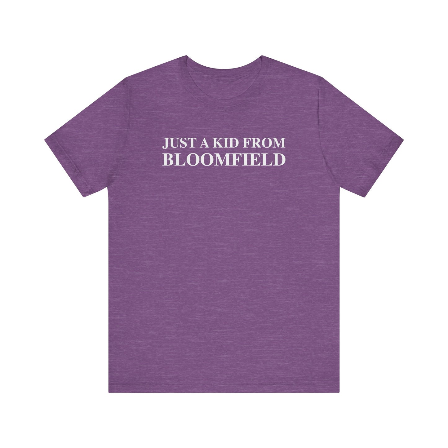 just a kid from Bloomfield // bloomfield CT t shirts // finding connecticut 