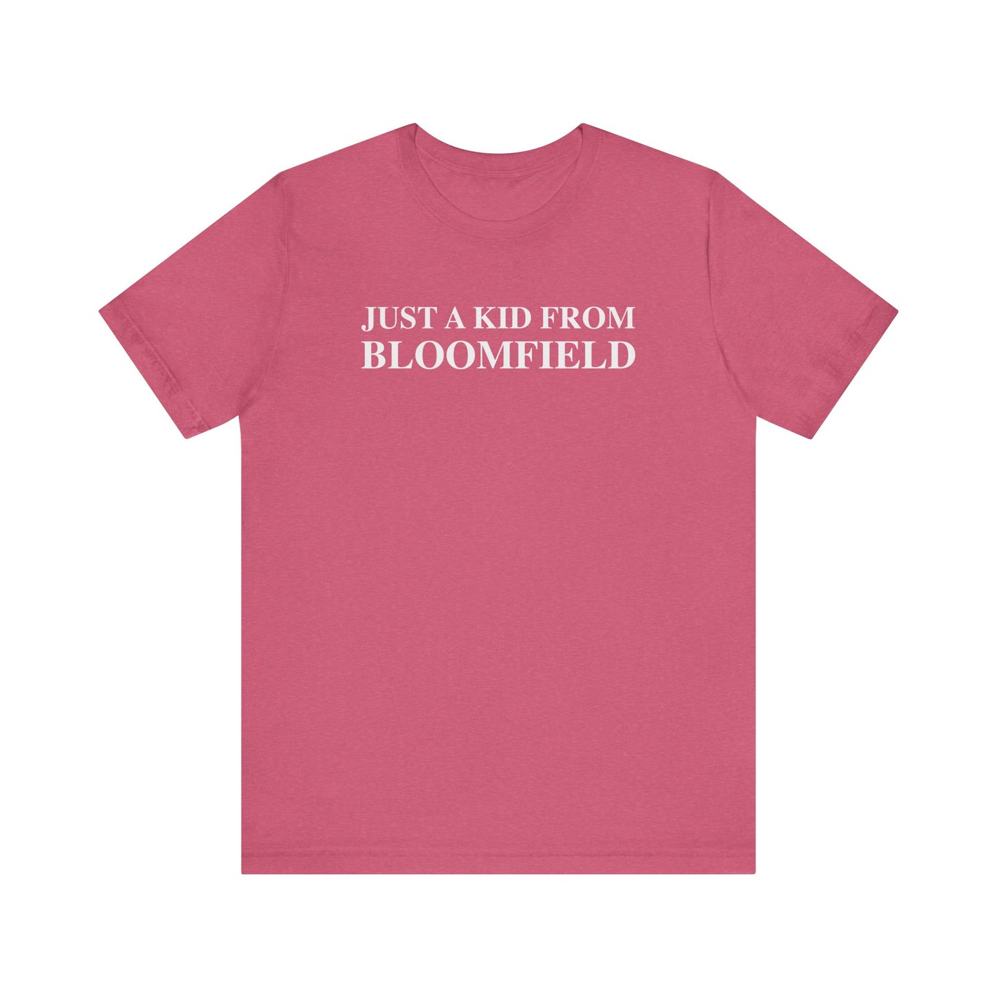 just a kid from Bloomfield // bloomfield CT t shirts // finding connecticut 