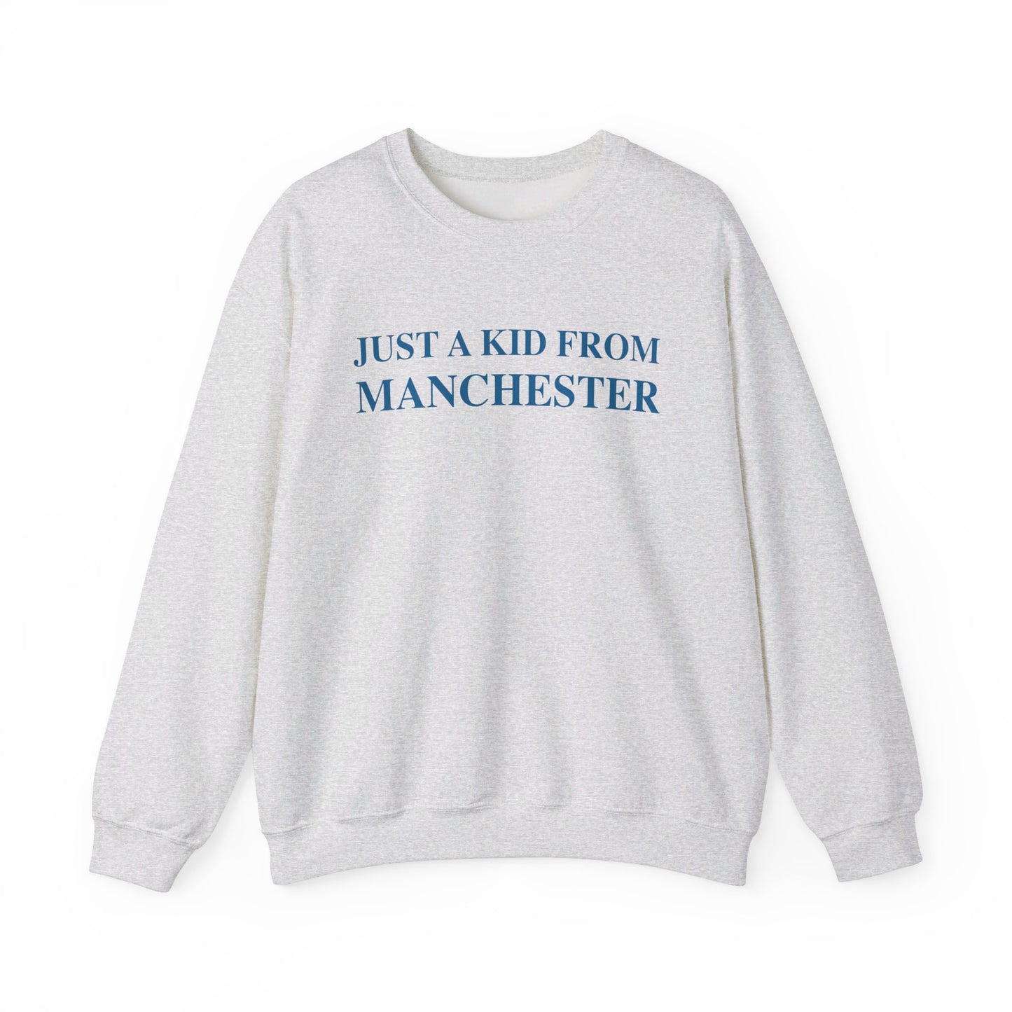 just a kid from Manchester // Manchester connecticut sweatshirt  // finding connecticut   