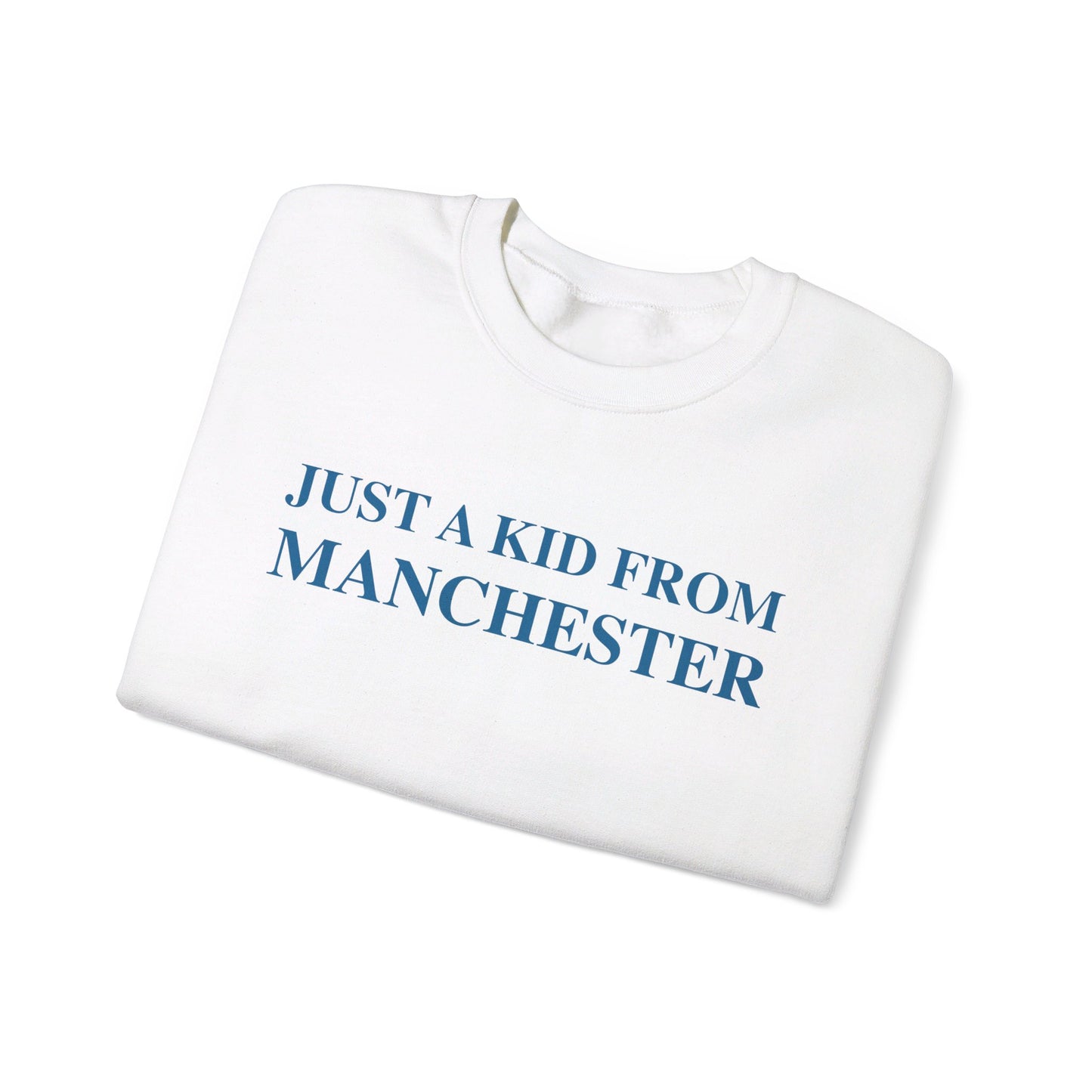 just a kid from Manchester // Manchester connecticut sweatshirt  // finding connecticut   