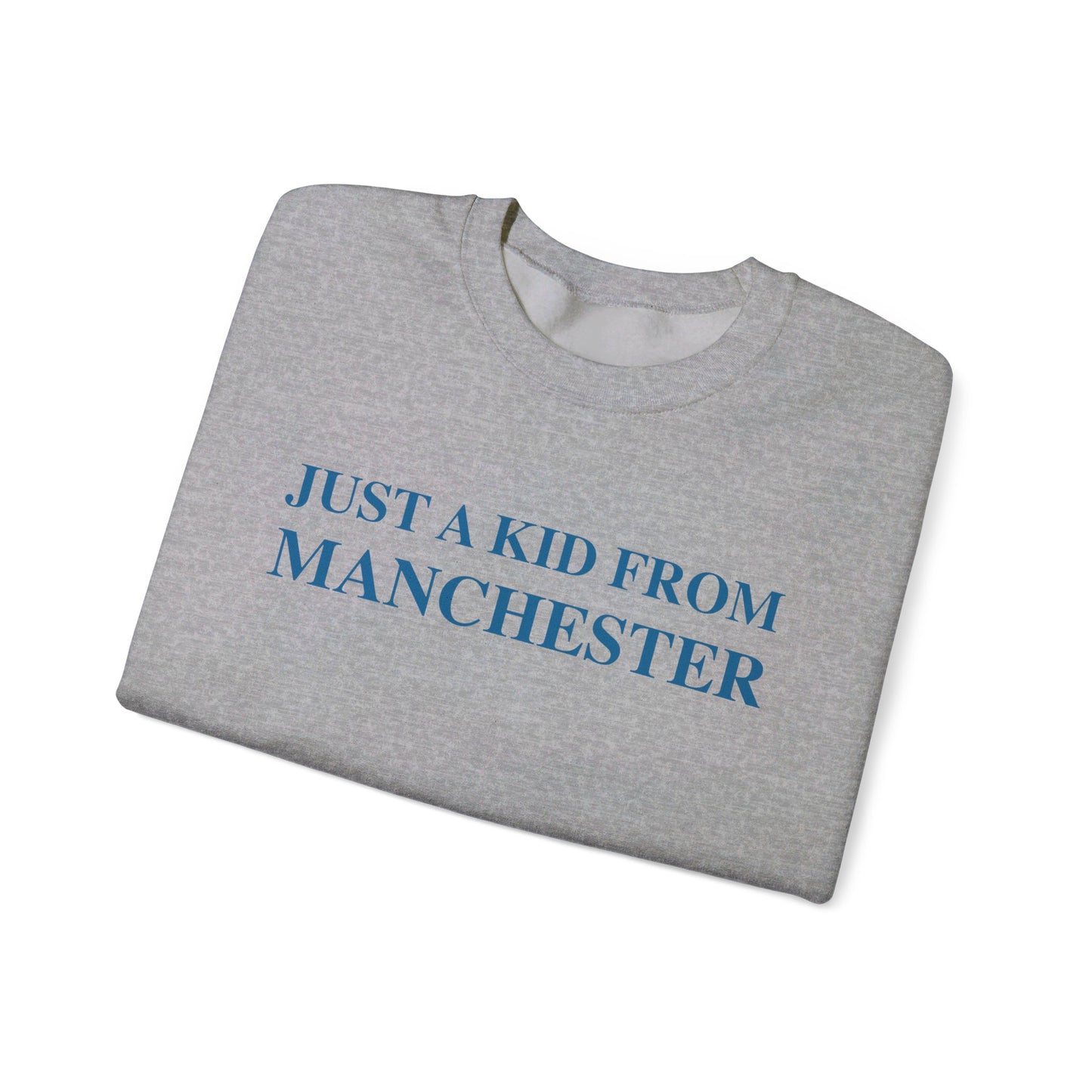 just a kid from Manchester // Manchester connecticut sweatshirt  // finding connecticut   