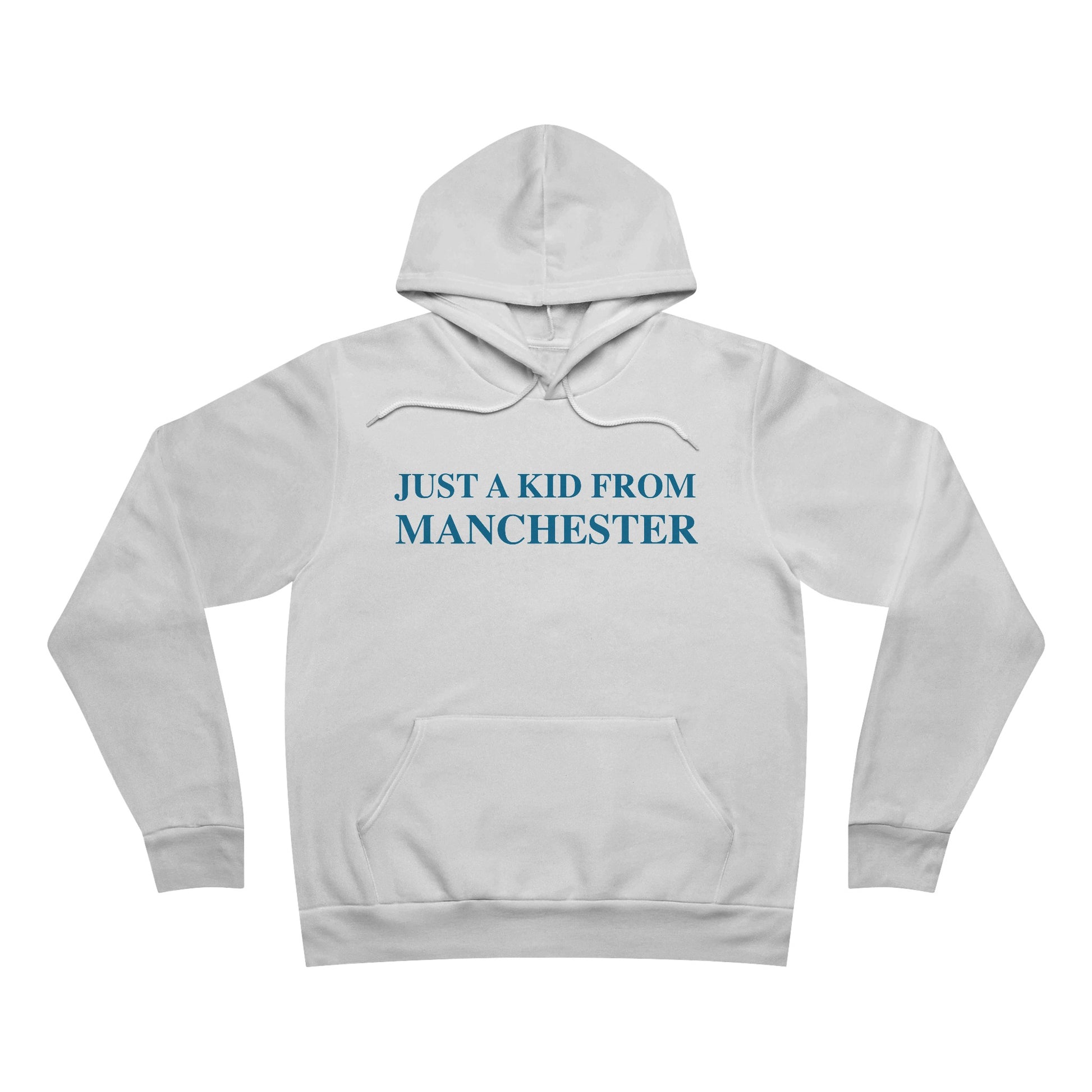 just a kid from Manchester // Manchester connecticut unisex hoodie sweatshirt  // finding connecticut    