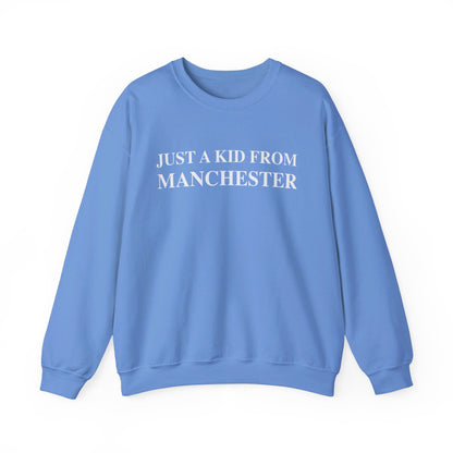 just a kid from Manchester // Manchester ct  sweatshirt    // finding connecticut  