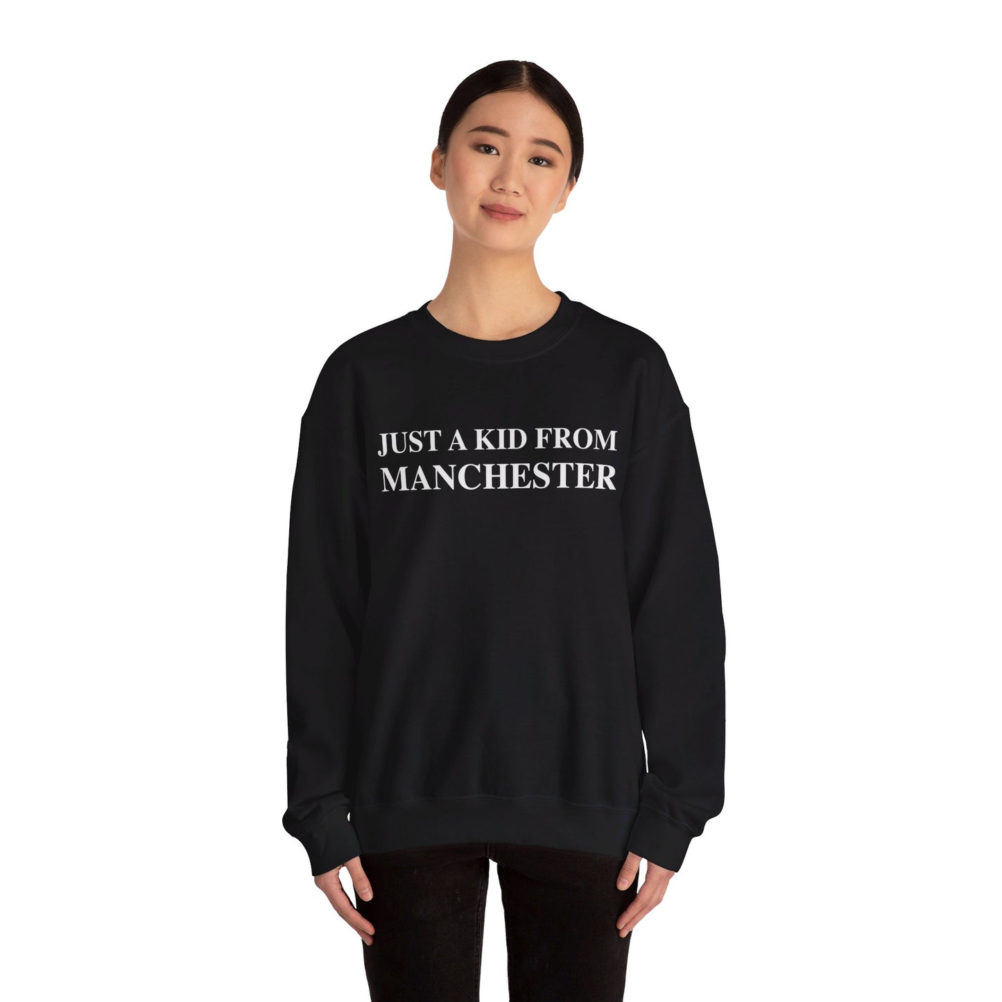 just a kid from Manchester // Manchester ct  sweatshirt    // finding connecticut  