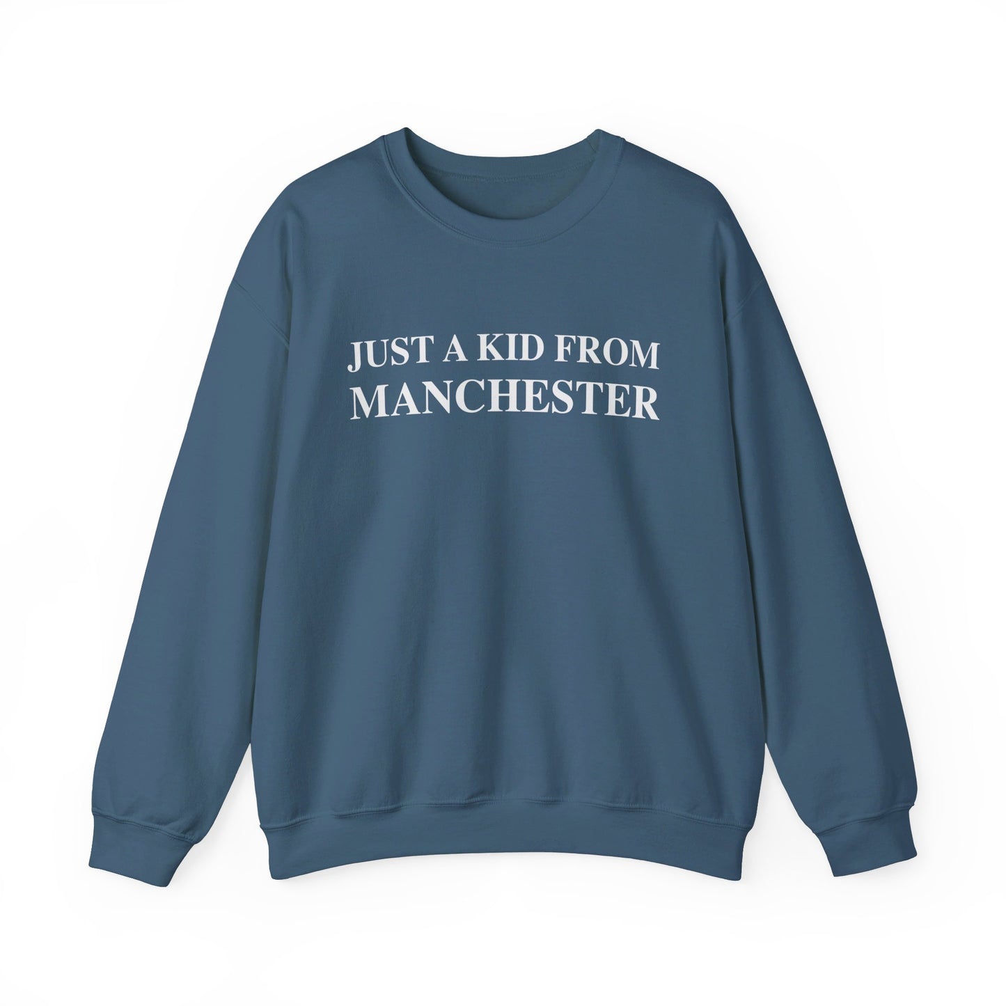 just a kid from Manchester // Manchester ct  sweatshirt    // finding connecticut  