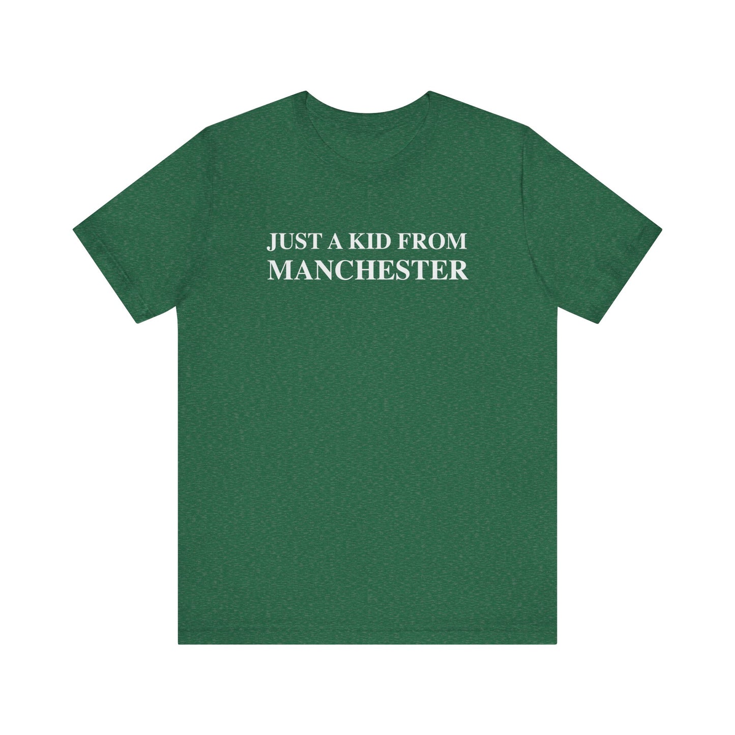 just a kid from Manchester // Manchester ct t shirt  // finding connecticut  