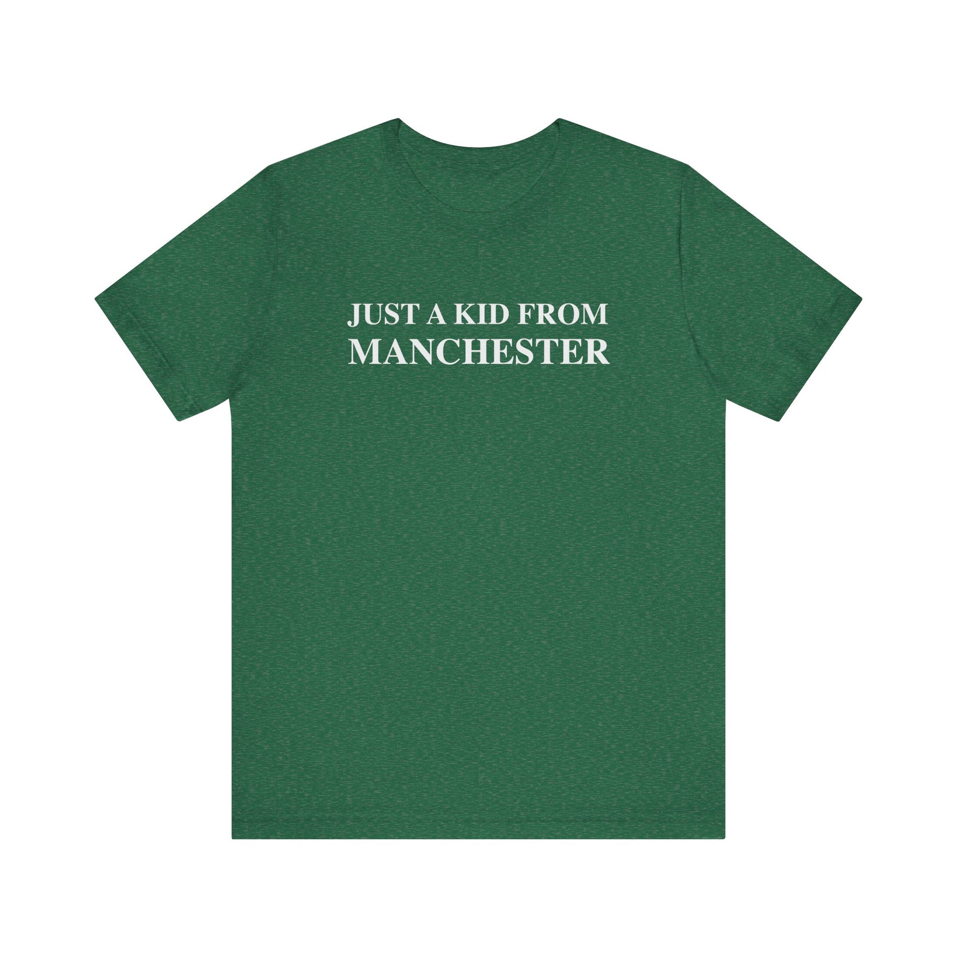 just a kid from Manchester // Manchester ct t shirt  // finding connecticut  