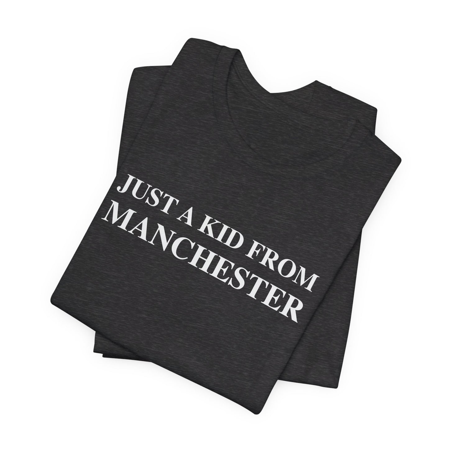 just a kid from Manchester // Manchester ct t shirt  // finding connecticut  