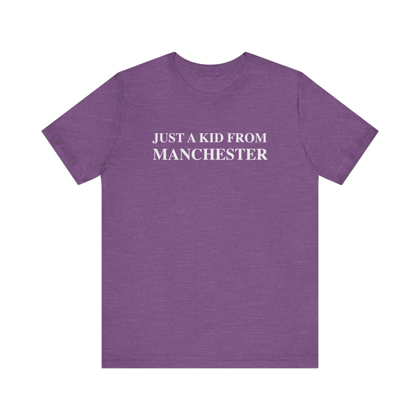 just a kid from Manchester // Manchester ct t shirt  // finding connecticut  