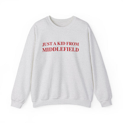 just a kid from Middlefield // Middlefield connecticut sweatshirt  /// finding connecticut 