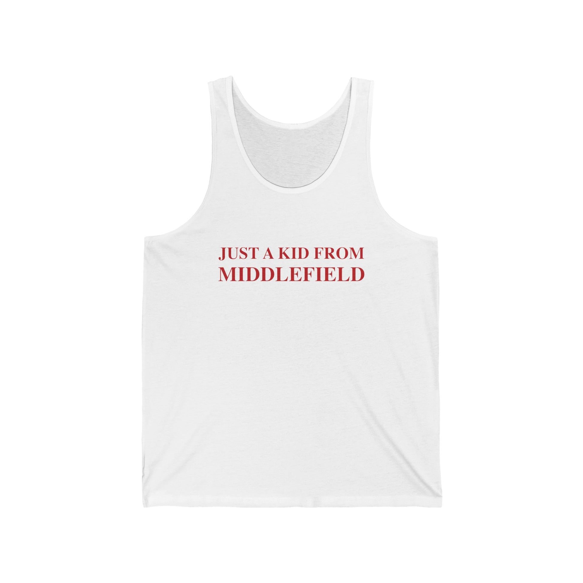 just a kid from Middlefield // Middlefield connecticut tank top shirt /// finding connecticut 