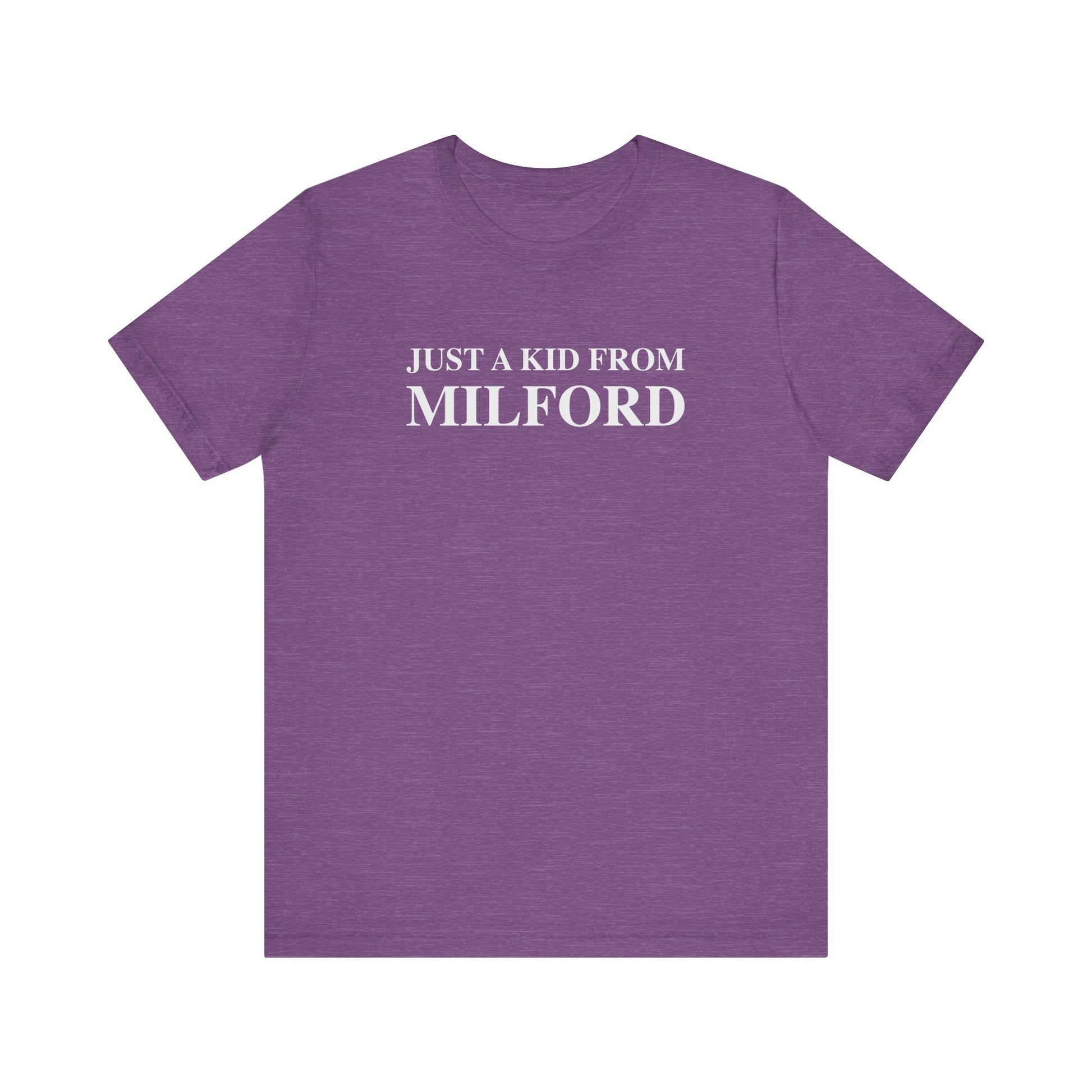 just a kid from Milford // Milford CT t shirt  // finding connecticut 