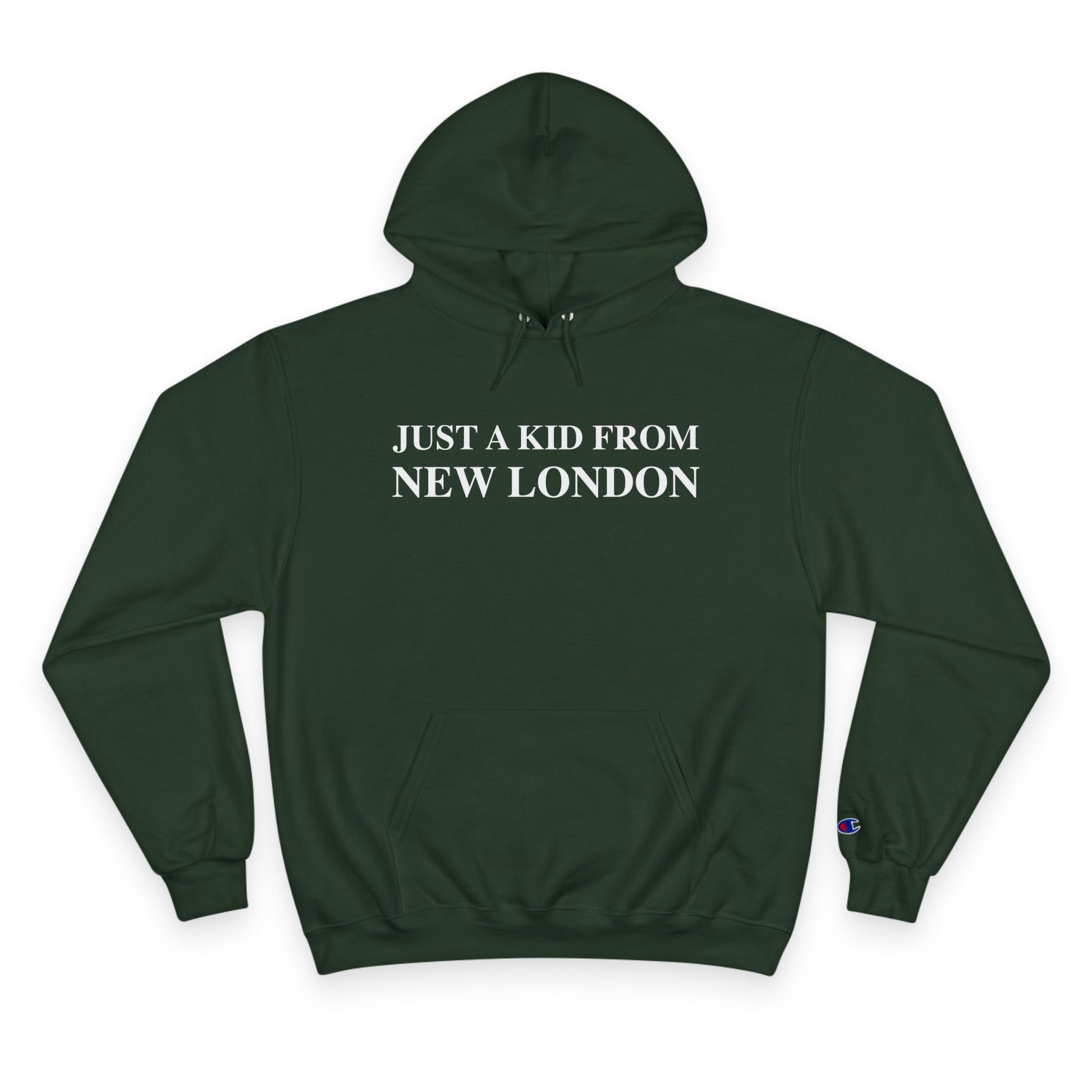 just a kid from New London // New London CT champion hoodie sweatshirts // finding connecticut 