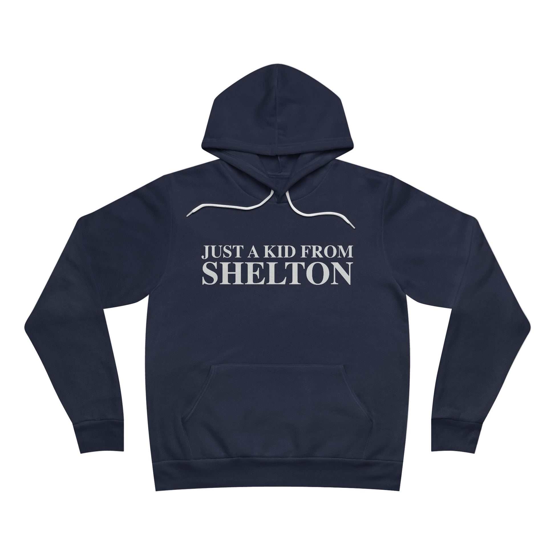 just a kid from Shelton // shelton CT unisex hoodie sweatshirt  // finding connecticut 