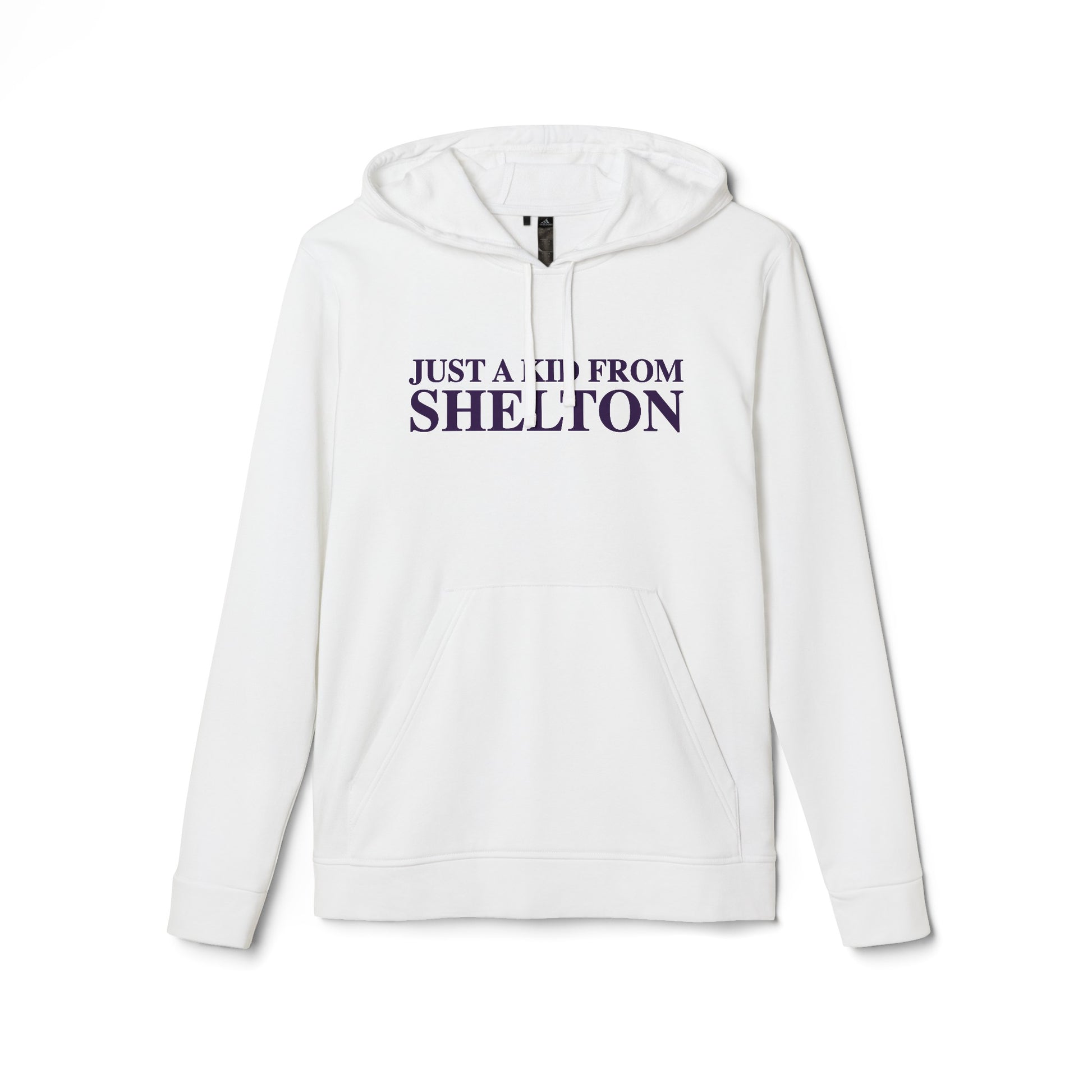 just a kid from Shelton // shelton Connecticut Adidas hoodie sweatshirt // finding connecticut 