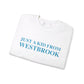 just a kid from Westbrook // Westbrook connecticut sweatshirts /// finding Connecticut   