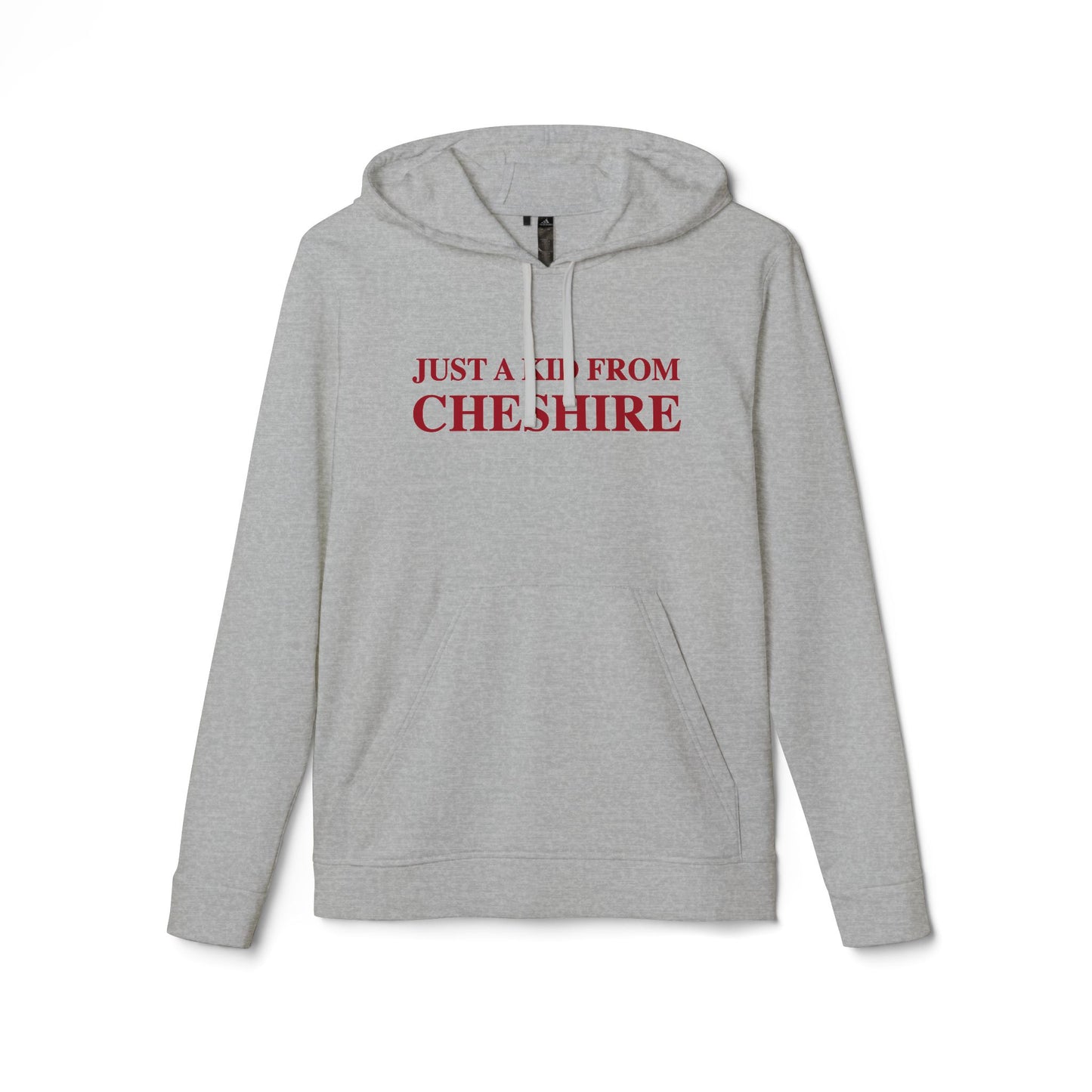just a kid from cheshire // cheshire connecticut adidas unisex hoodie sweatshirt // finding connecticut