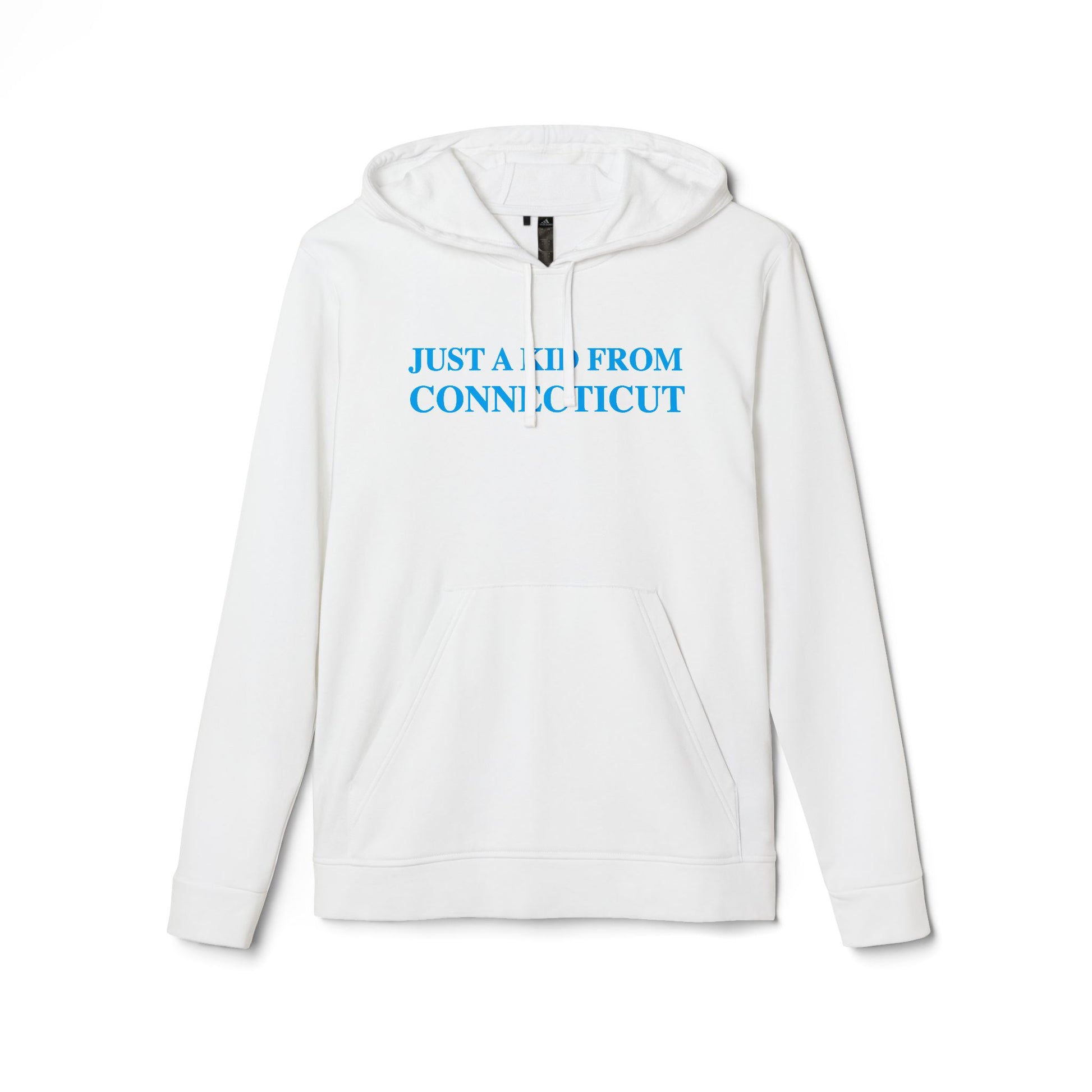 just a kid from connecticut // connecticut unisex adidas hoodie sweatshirt // finding connecticut 
