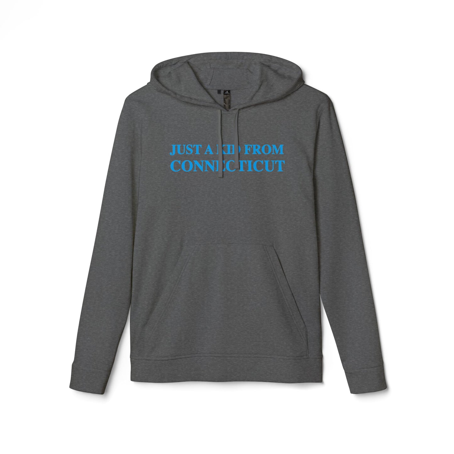 just a kid from connecticut // connecticut unisex adidas hoodie sweatshirt // finding connecticut 