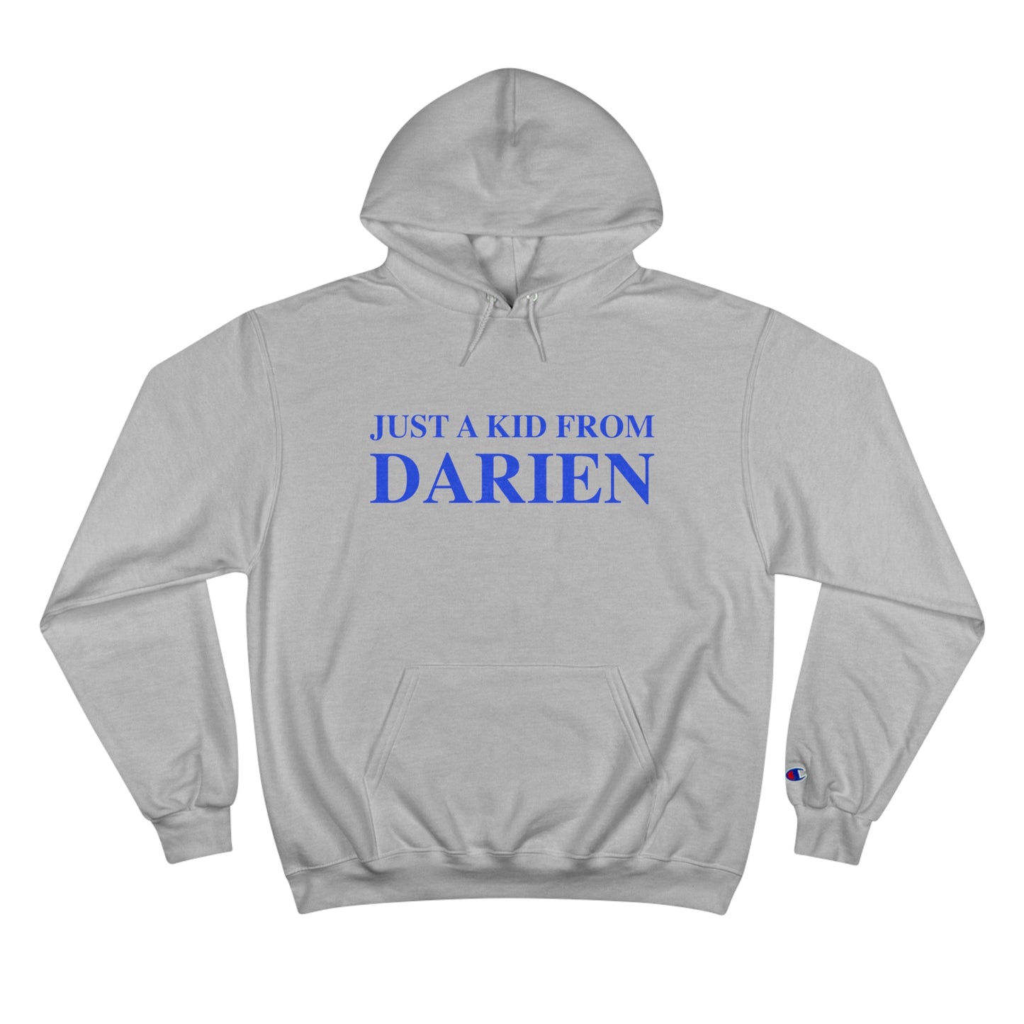 just a kid from darien // darien connecticut champion hoodie sweatshirt // finding connecticut 